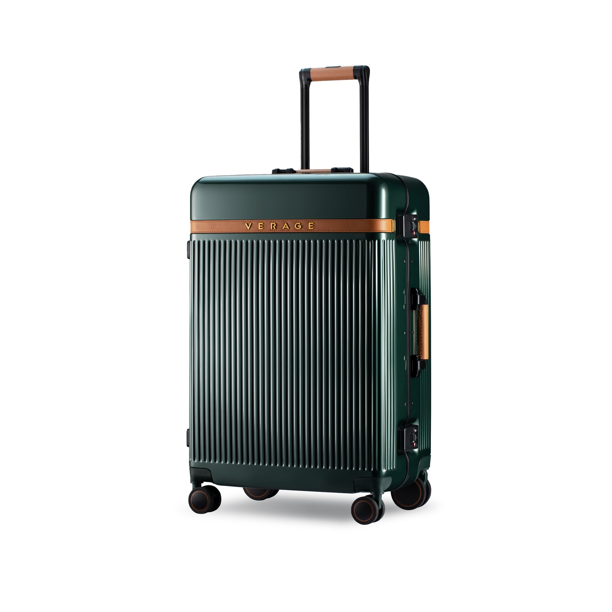 The Windsor - Medium Check In (Forest Green)