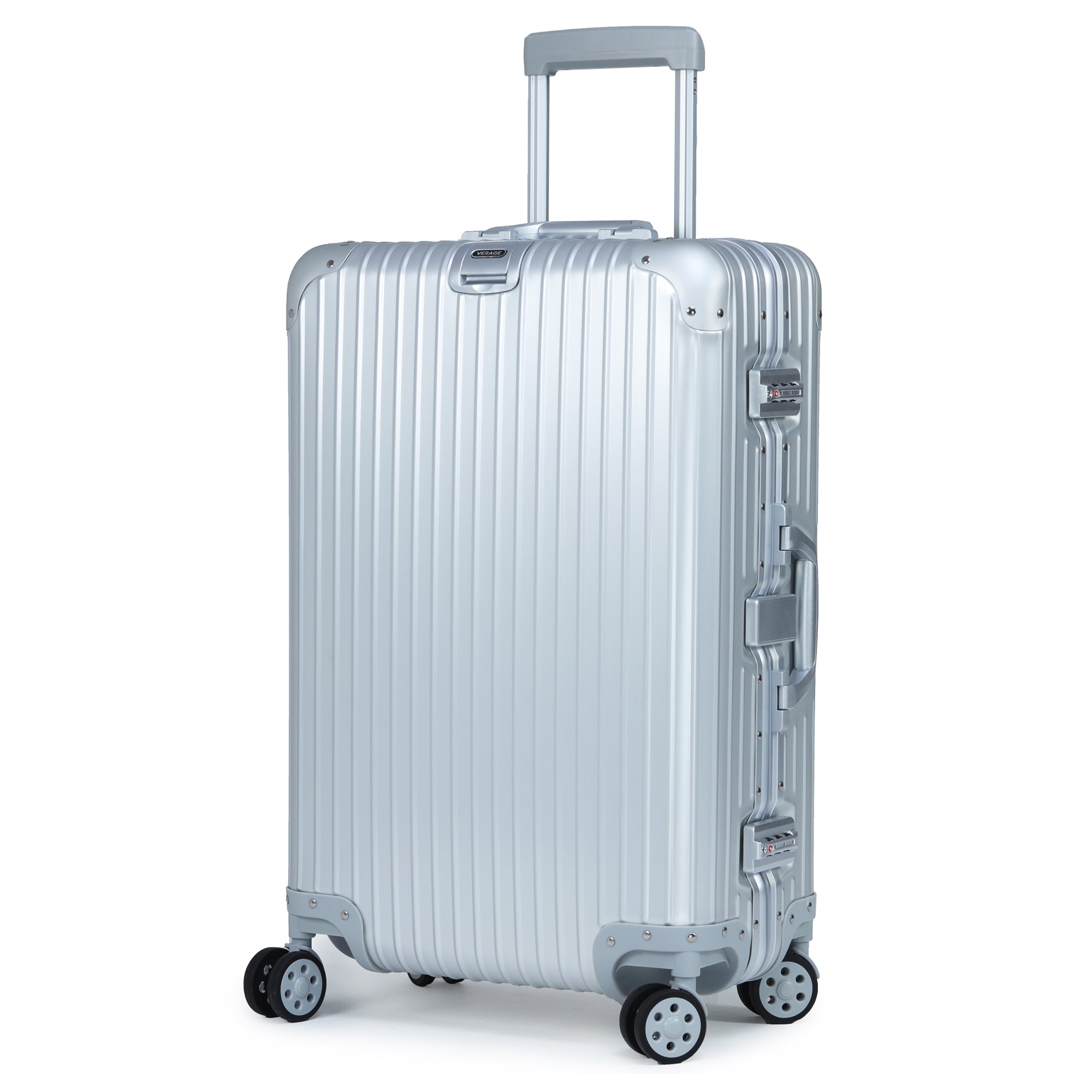 Secure Jet- Aluminium Medium Check-In (Silver)