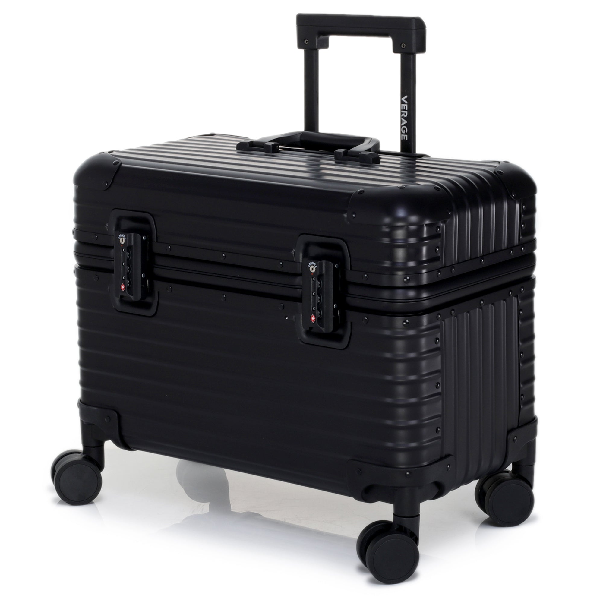 VERAGE Luxe Aviator - Aluminium Rolling Tote