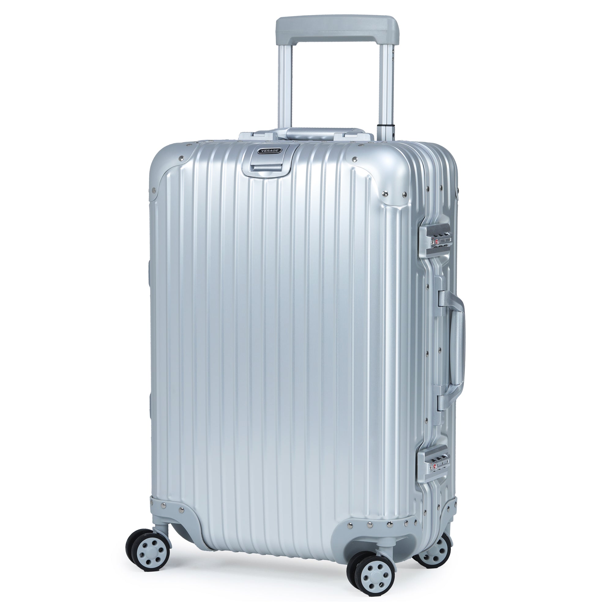 Secure Jet- Aluminium Carry-On (Silver)