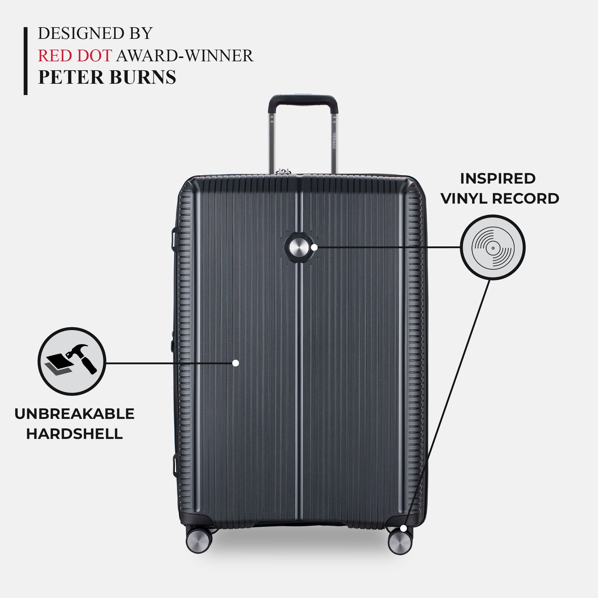 VERAGE Luxe Rome - Large Check-In