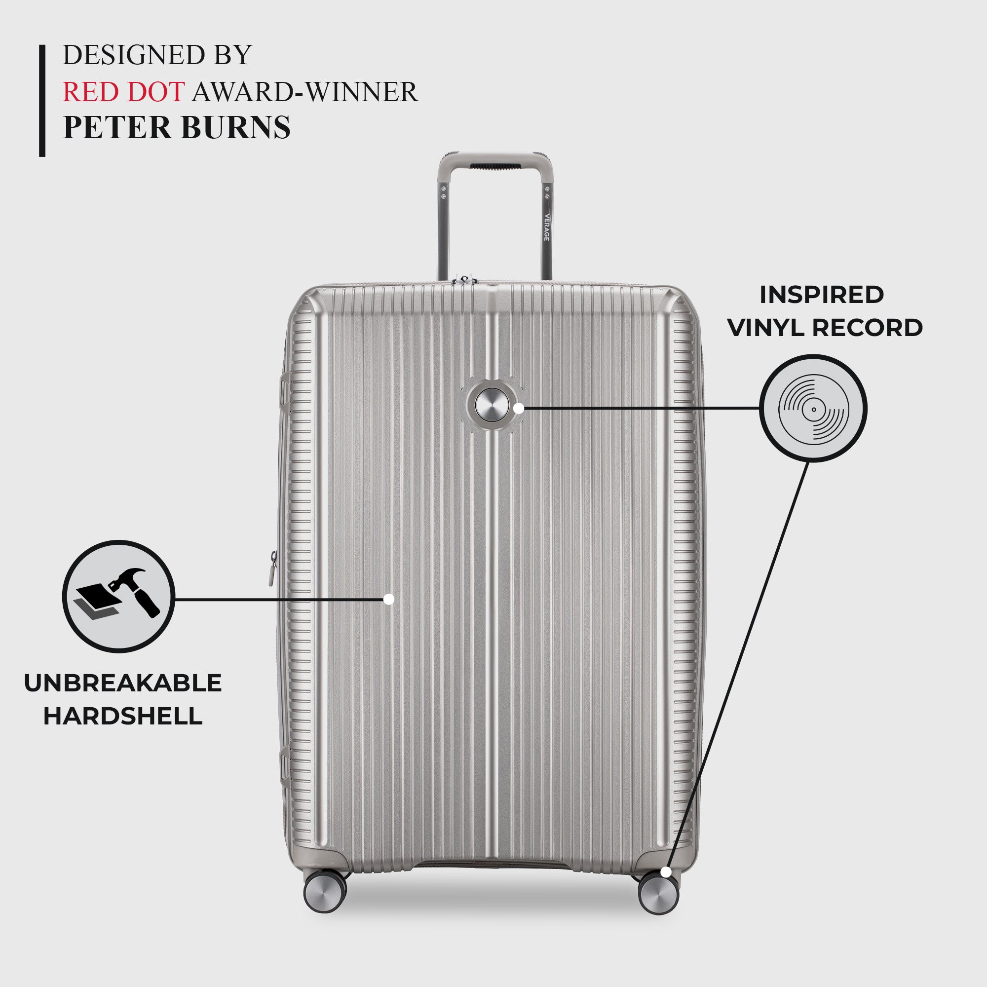 VERAGE Luxe Rome - Large Check-In