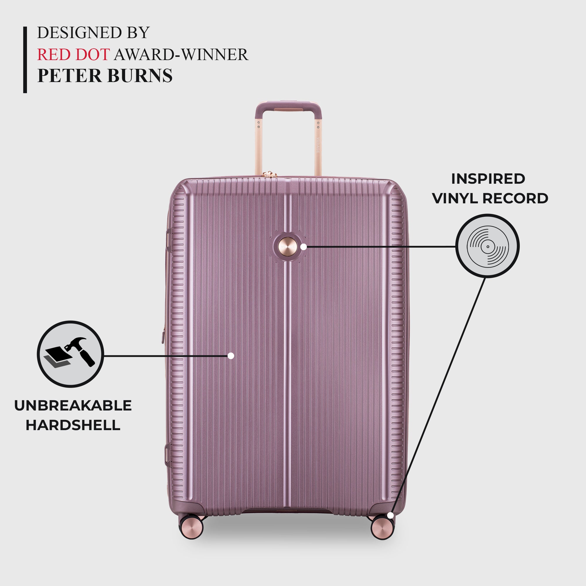 VERAGE Luxe Rome - Large Check-In