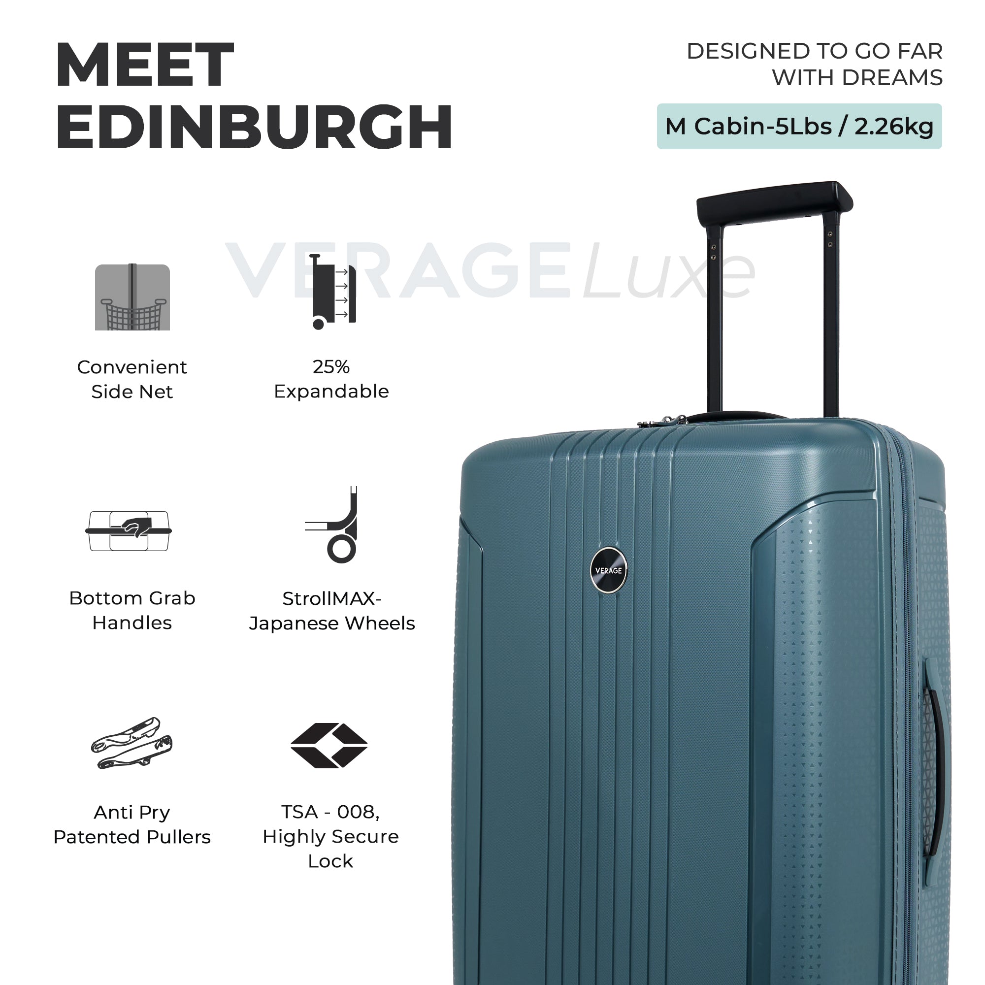 VERAGE Luxe Edinburgh (M) Check-In