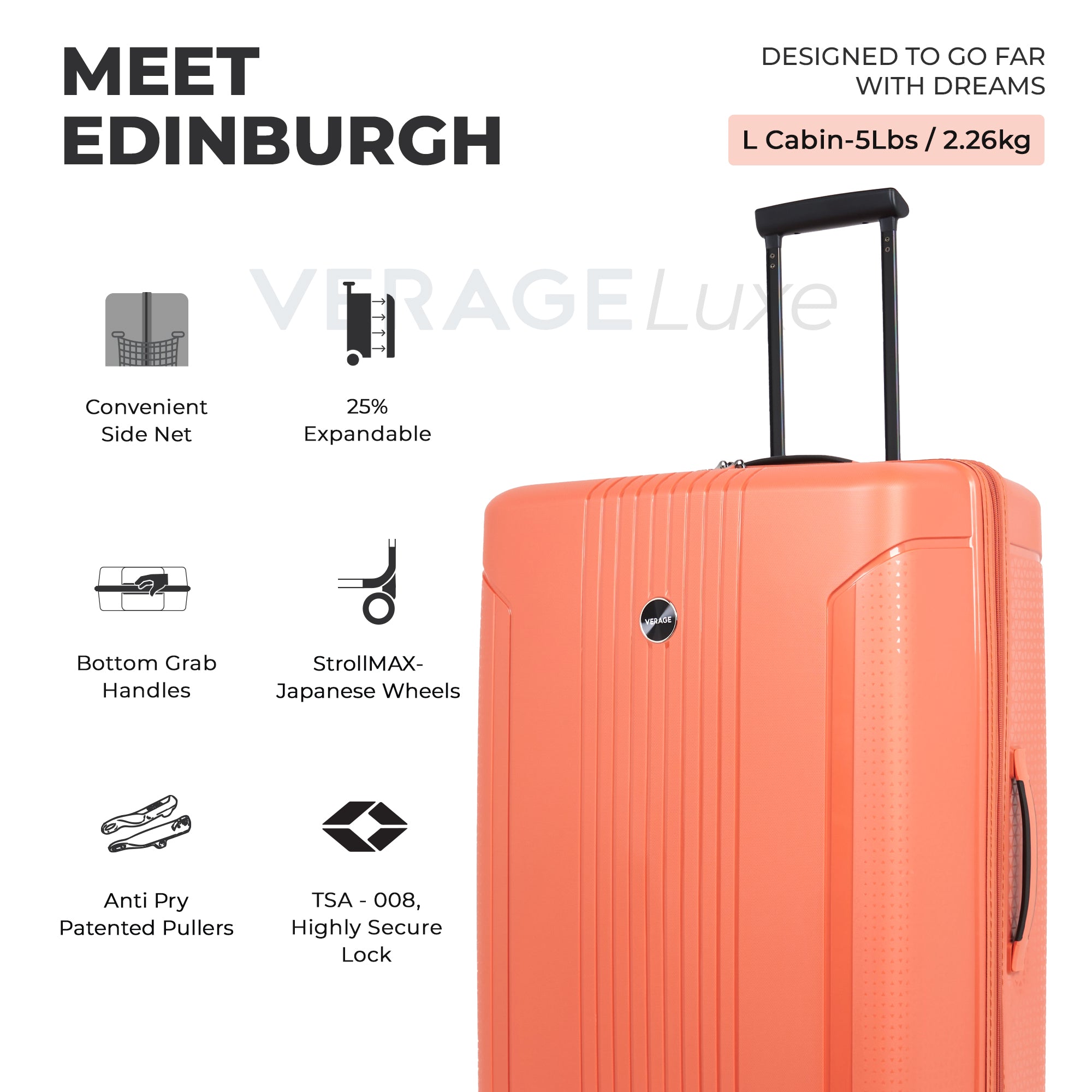 VERAGE Luxe Edinburgh (L) Check-In