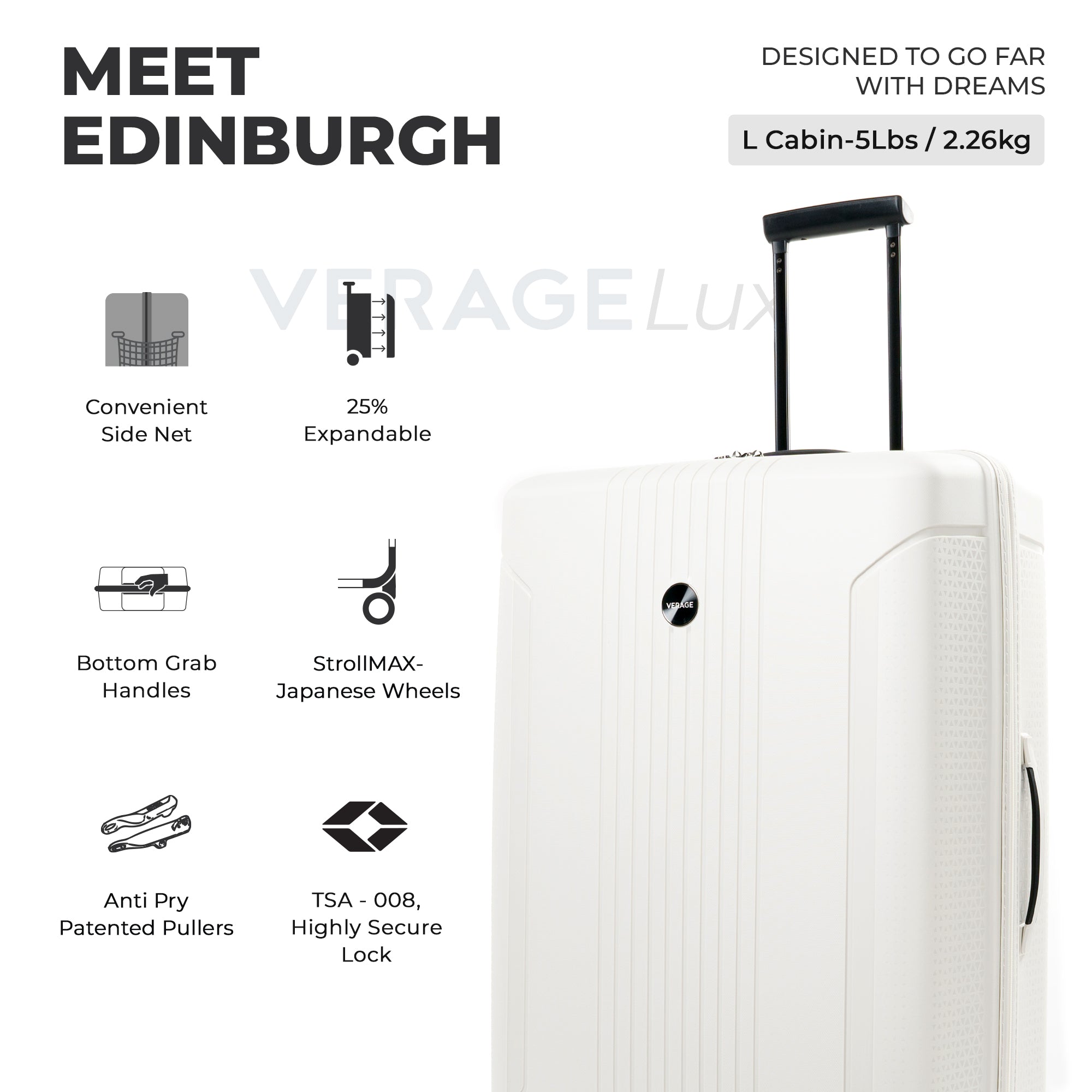 VERAGE Luxe Edinburgh (L) Check-In