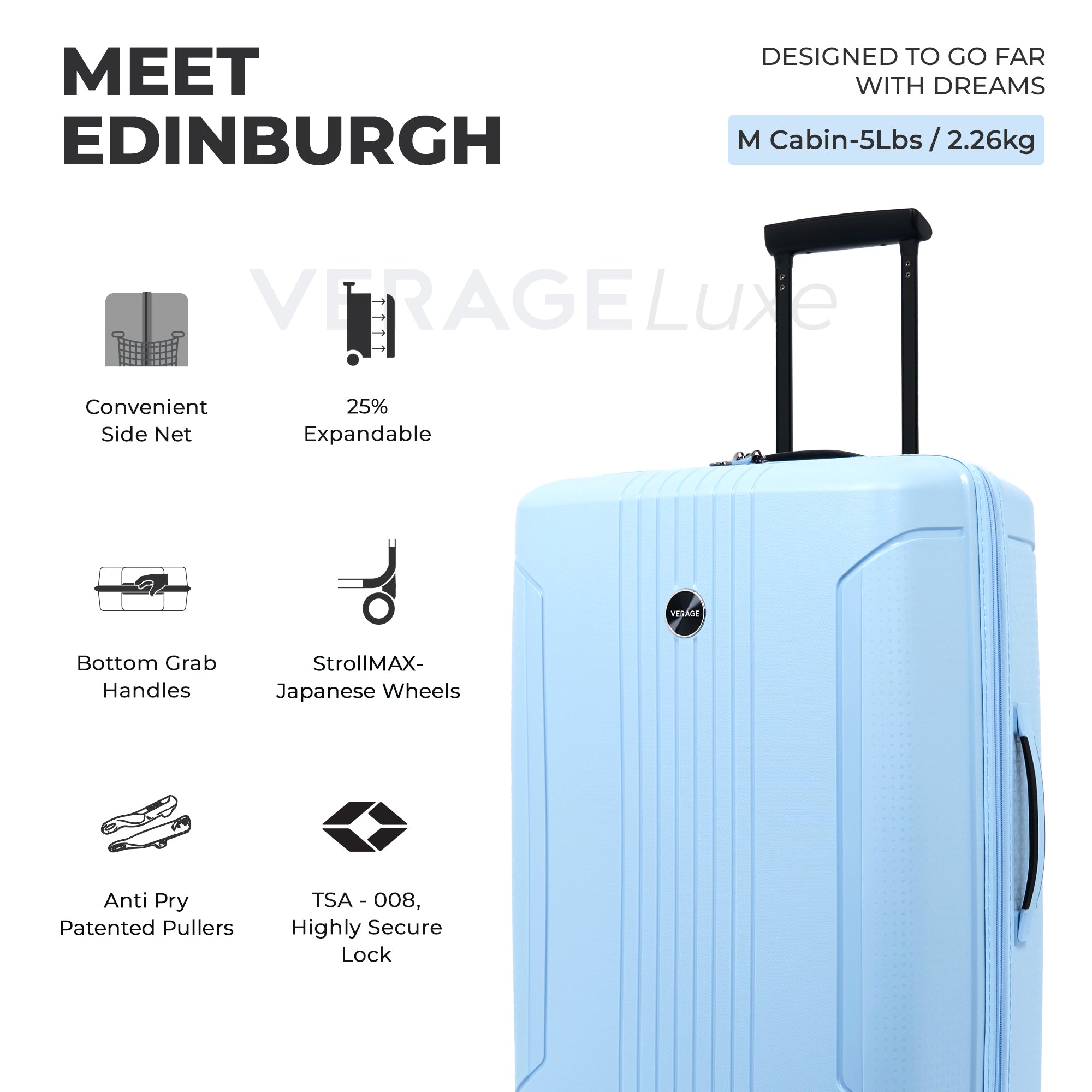 VERAGE Luxe Edinburgh (M) Check-In