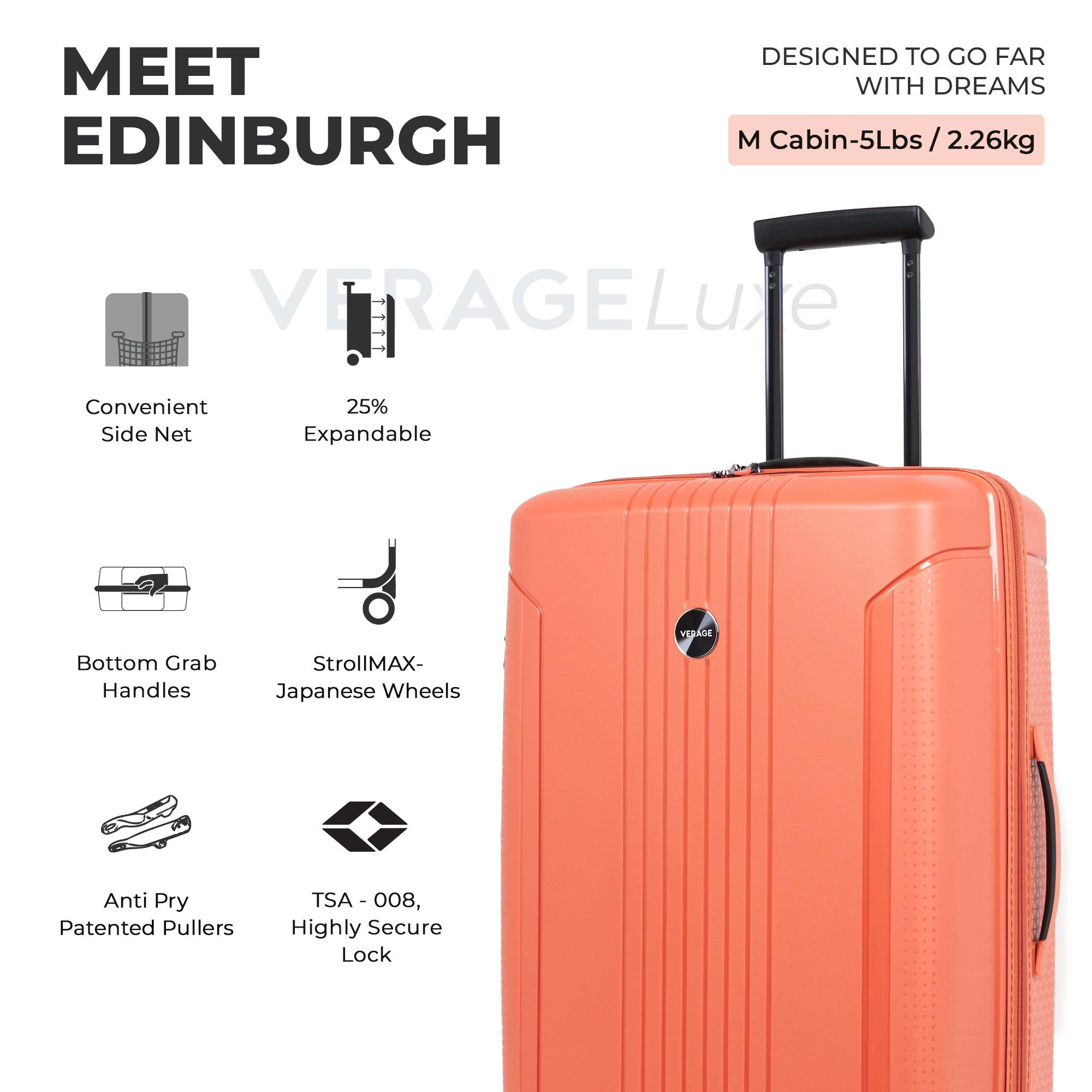 VERAGE Luxe Edinburgh (M) Check-In