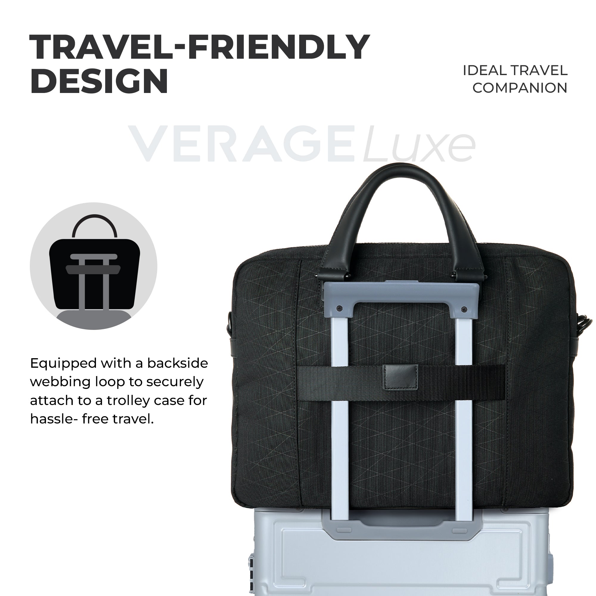 Verve Briefcase Black