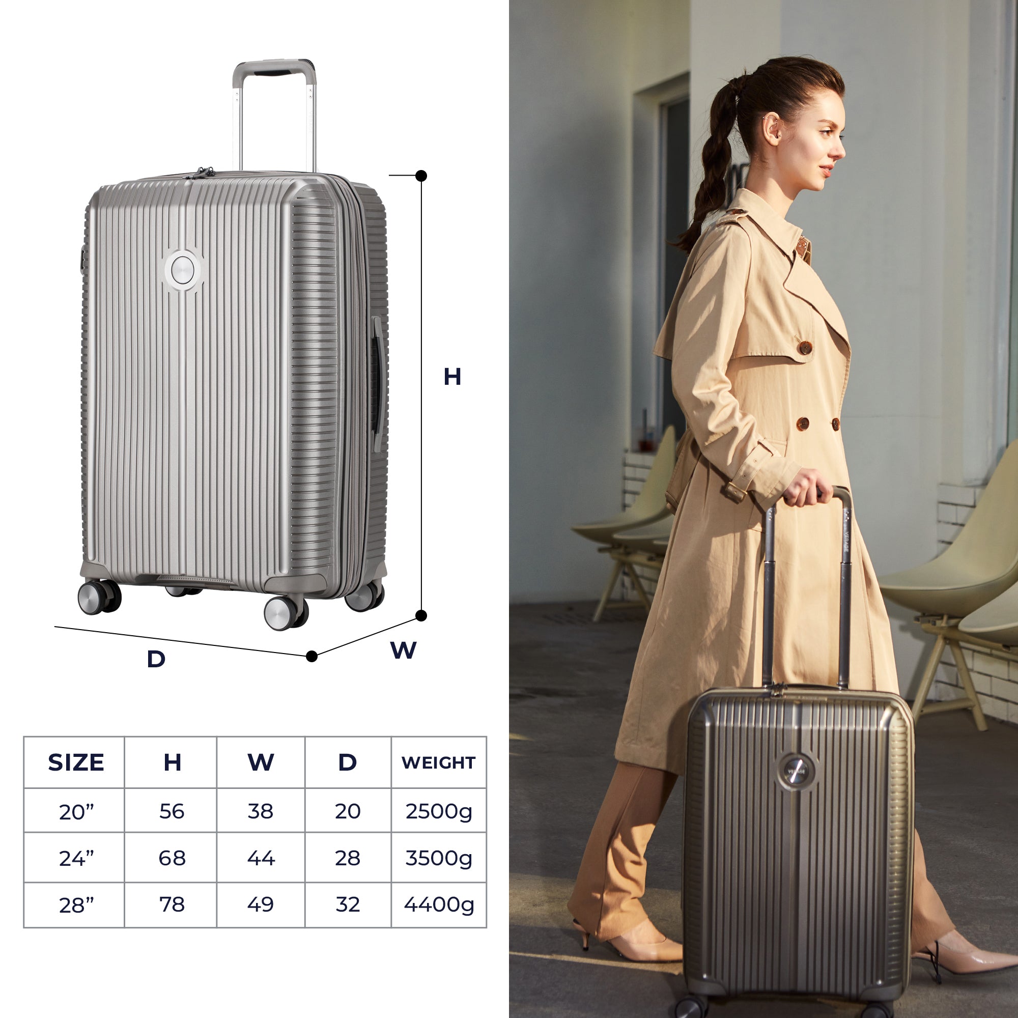 VERAGE Luxe Rome - Carry-On