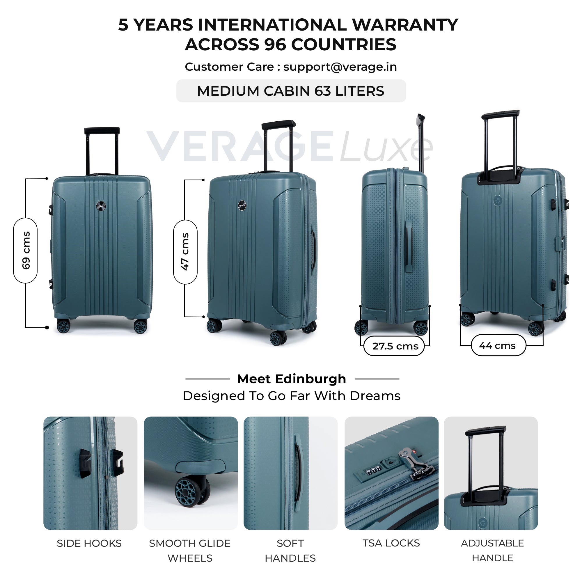 VERAGE Luxe Edinburgh (M) Check-In