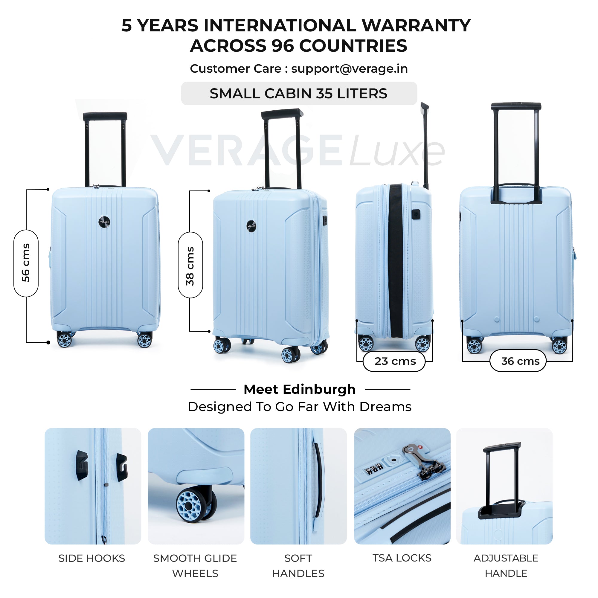 VERAGE Luxe Edinburgh- Carry-On