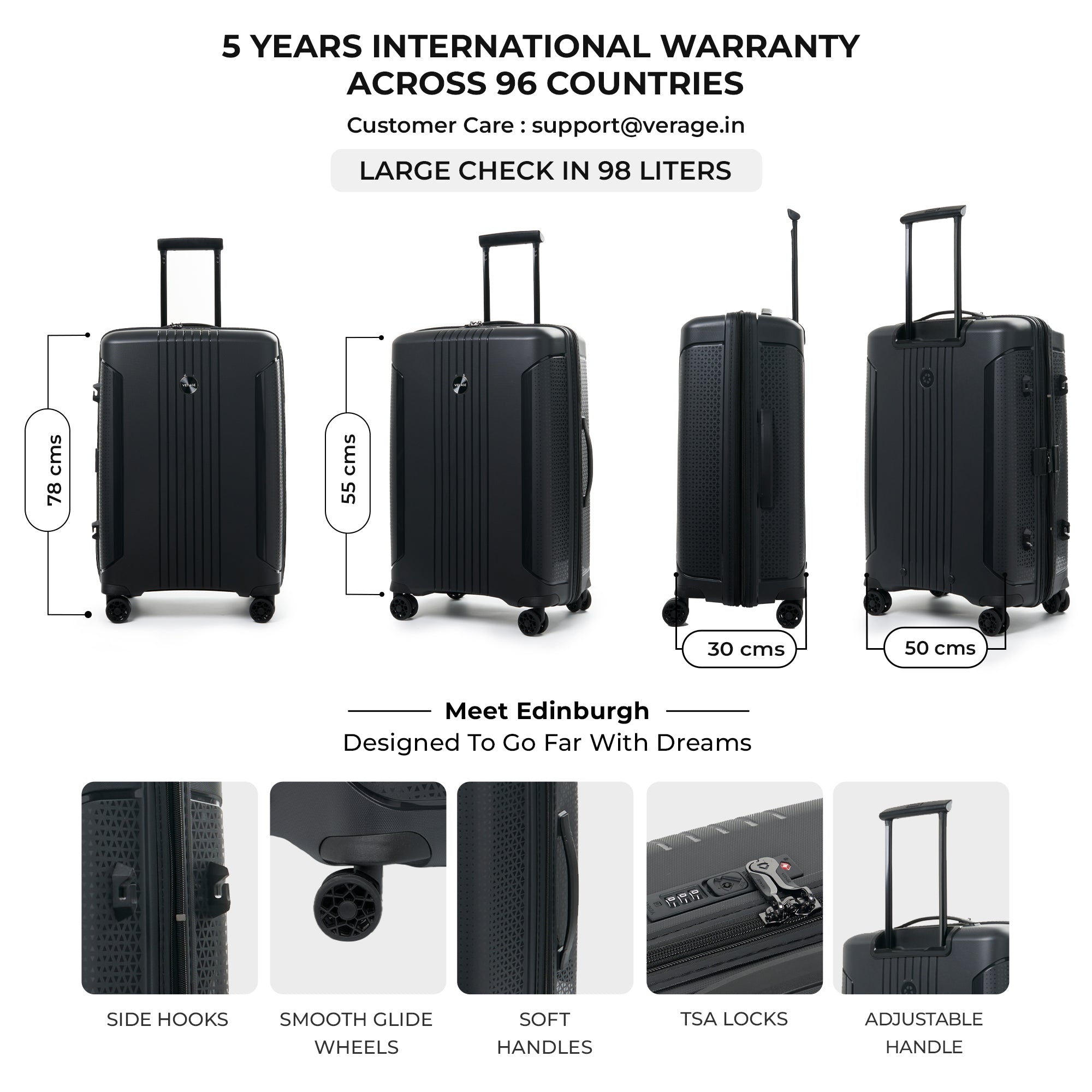 VERAGE Luxe Edinburgh (L) Check-In