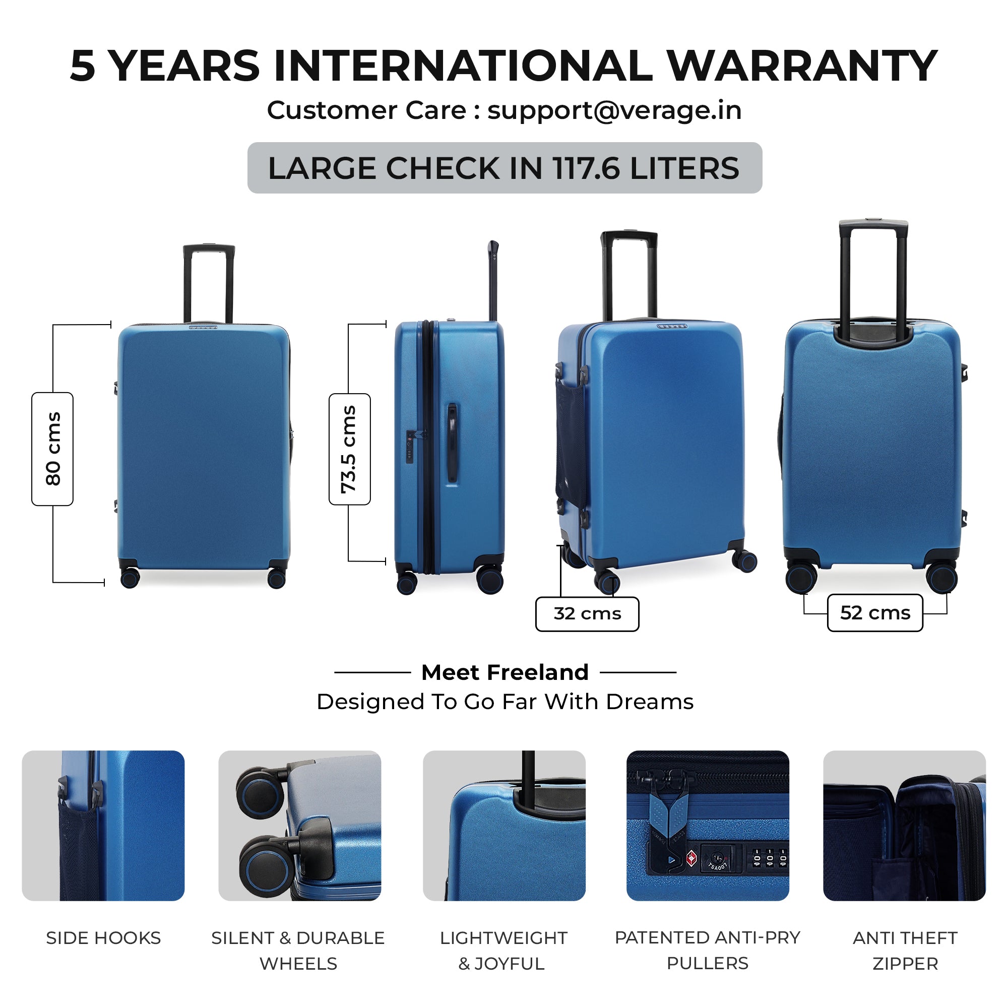 VERAGE Luxe Freeland - (L) Check-In