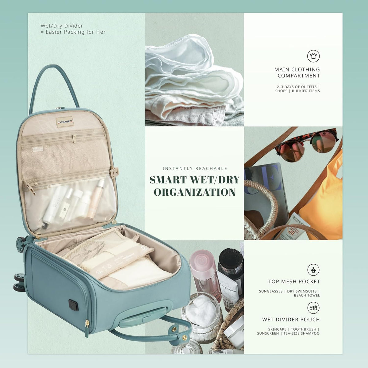 Luxe - Aphro (Misty Aqua)