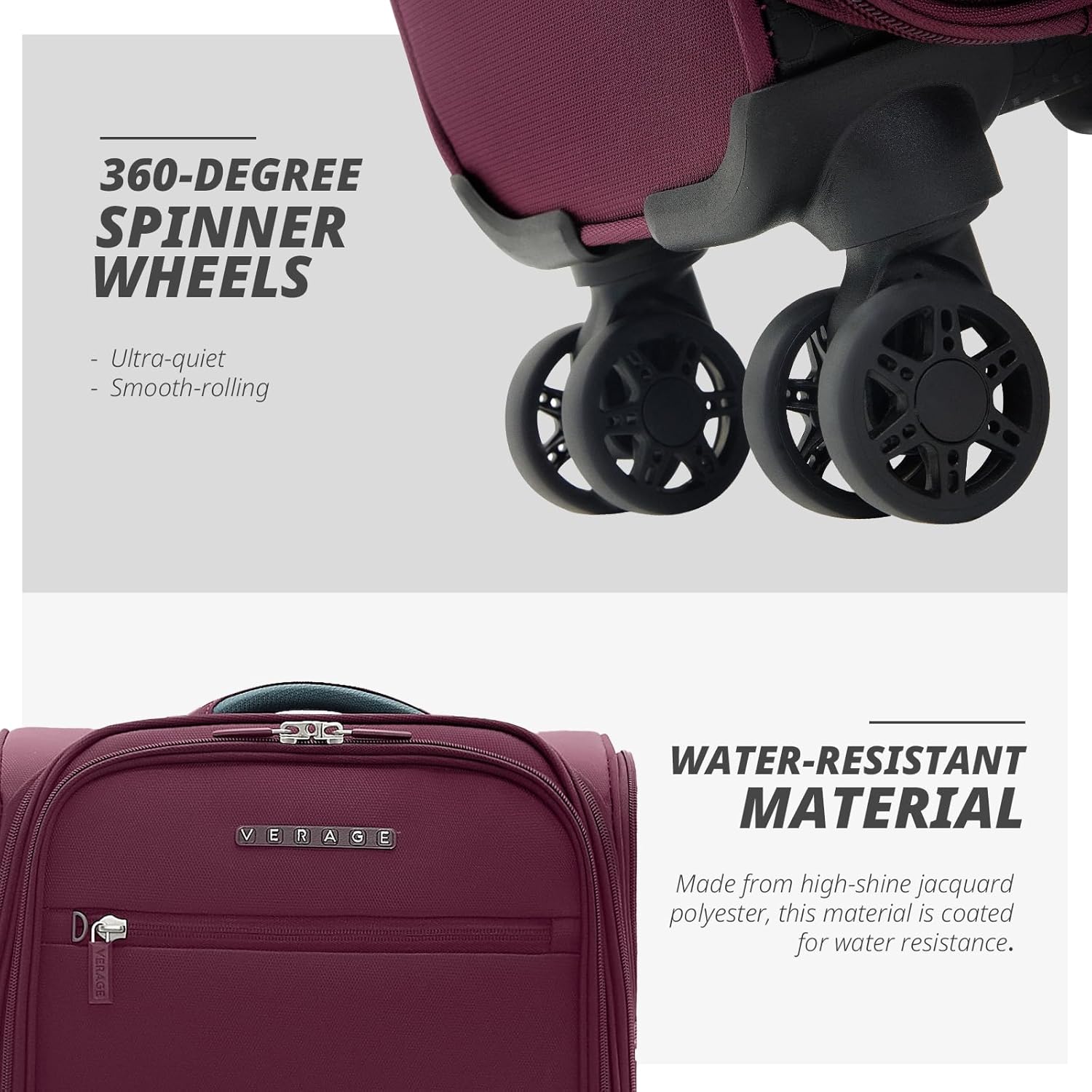 Visionary Underseat Grape Red