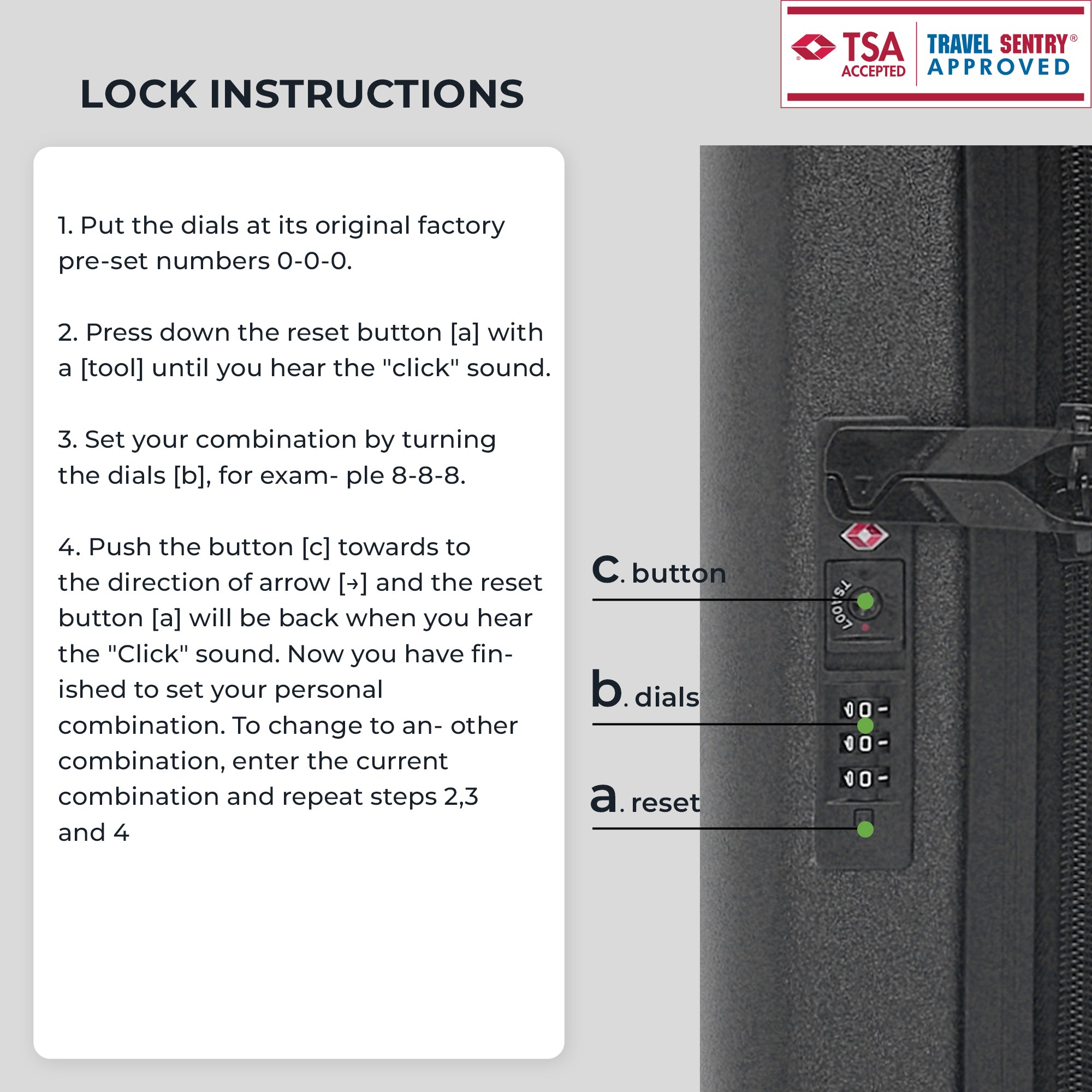 VERAGE Luxe Freeland - (M) Check-In