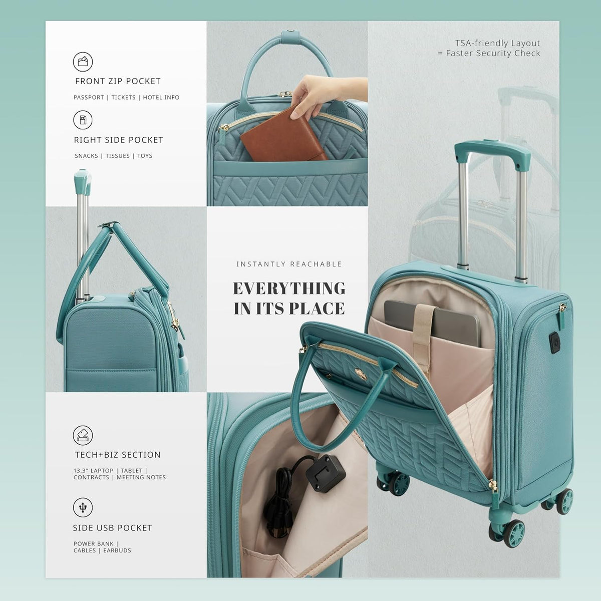 Luxe - Aphro (Misty Aqua)
