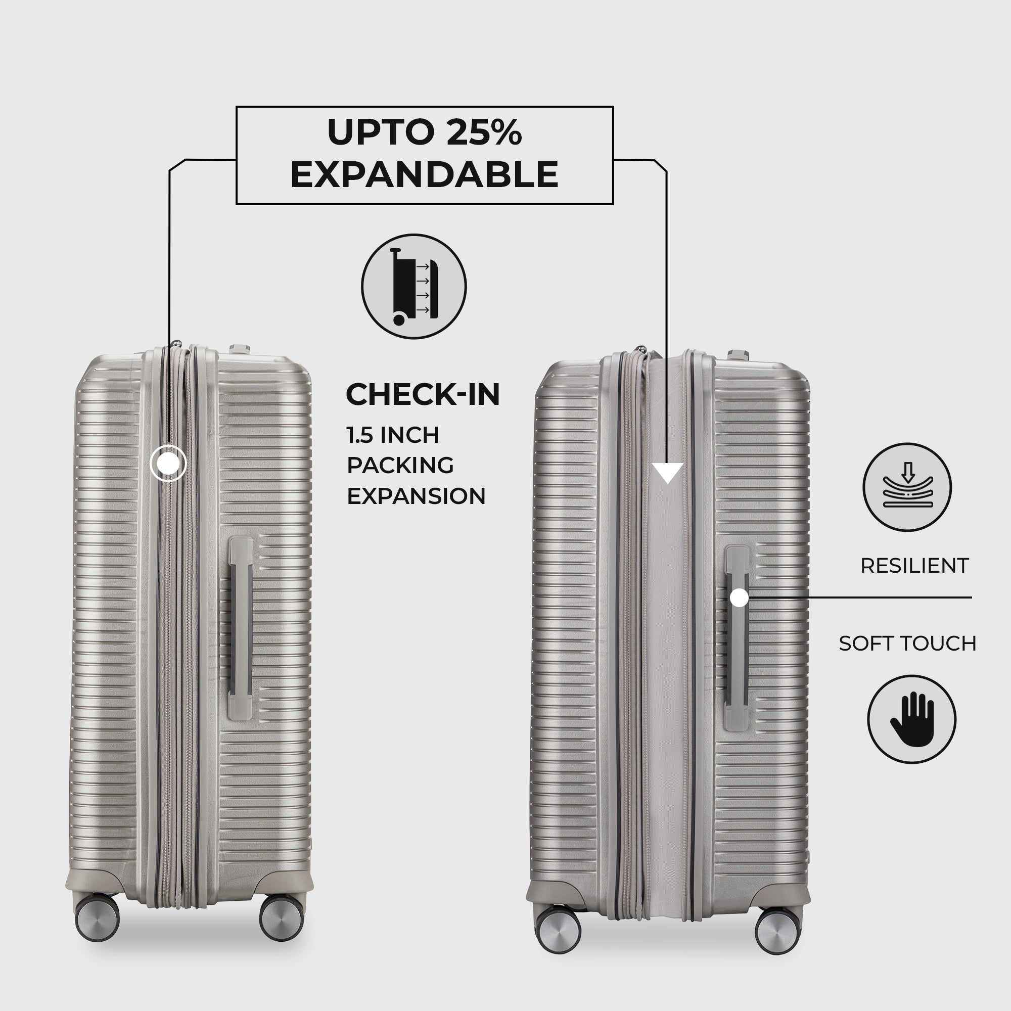 VERAGE Luxe Rome - Large Check-In