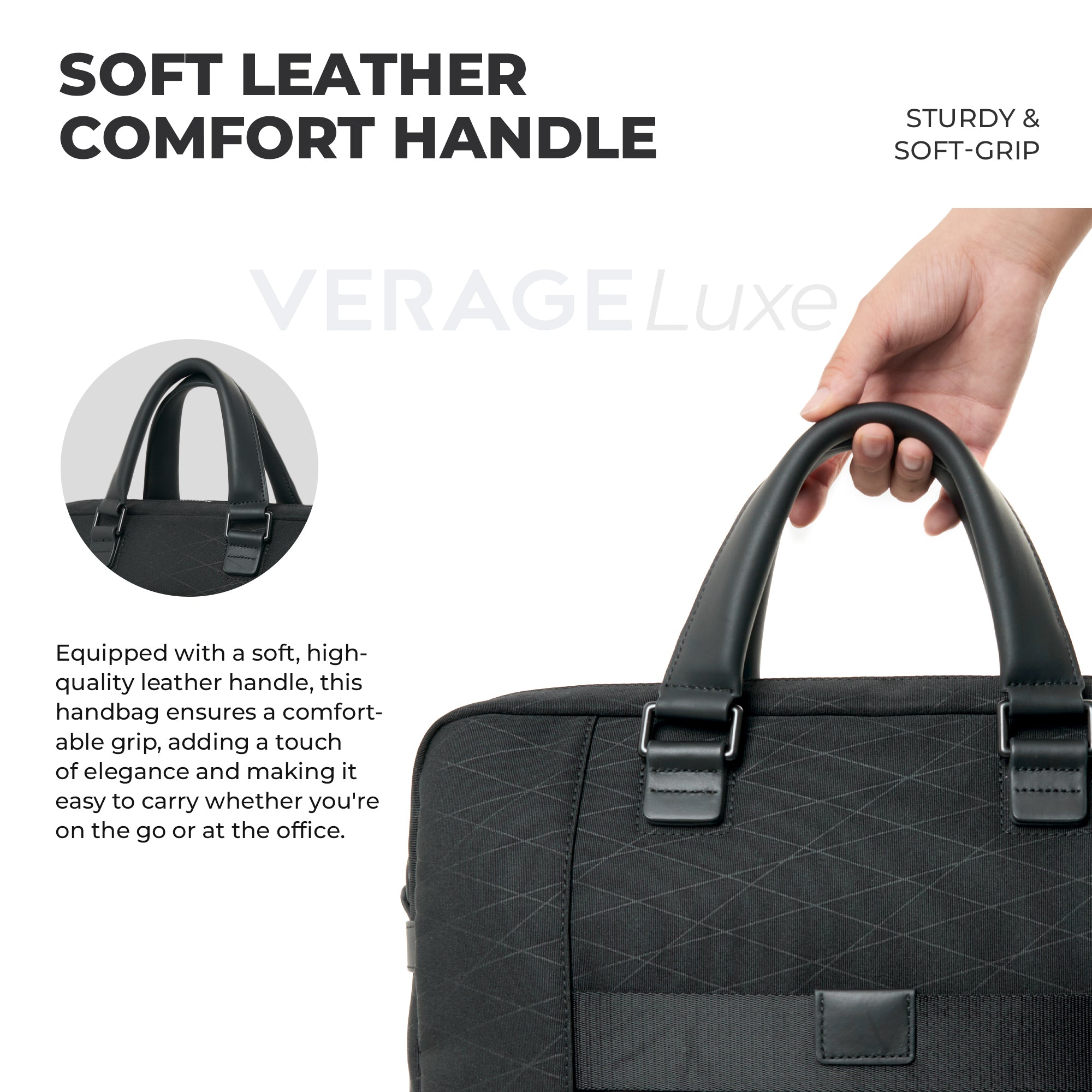 Verve Briefcase Black