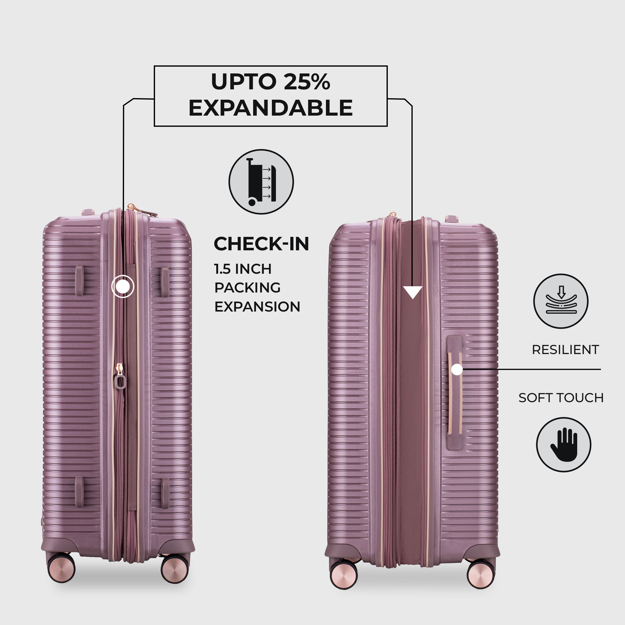 VERAGE Luxe Rome - Large Check-In