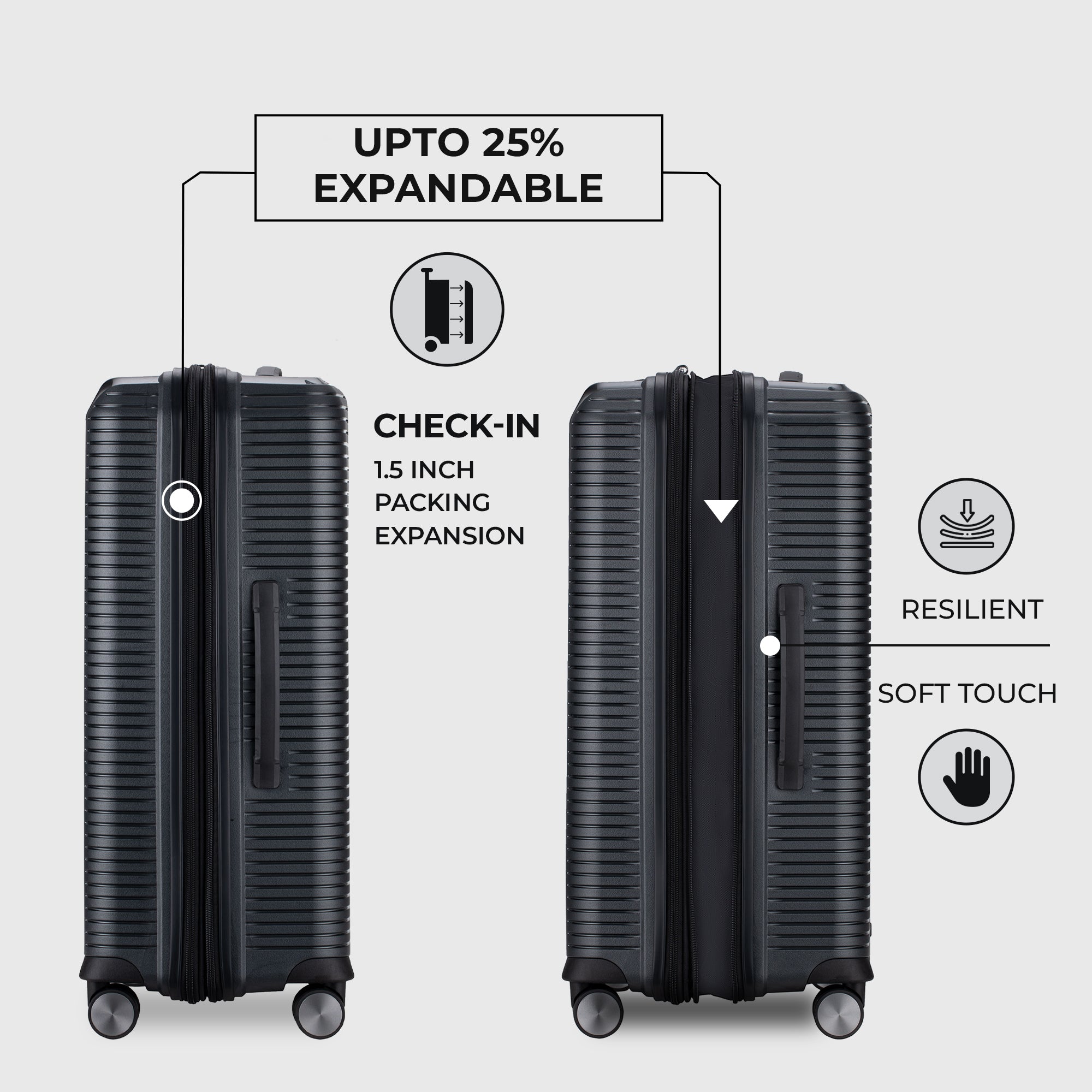 VERAGE Luxe Rome - Large Check-In