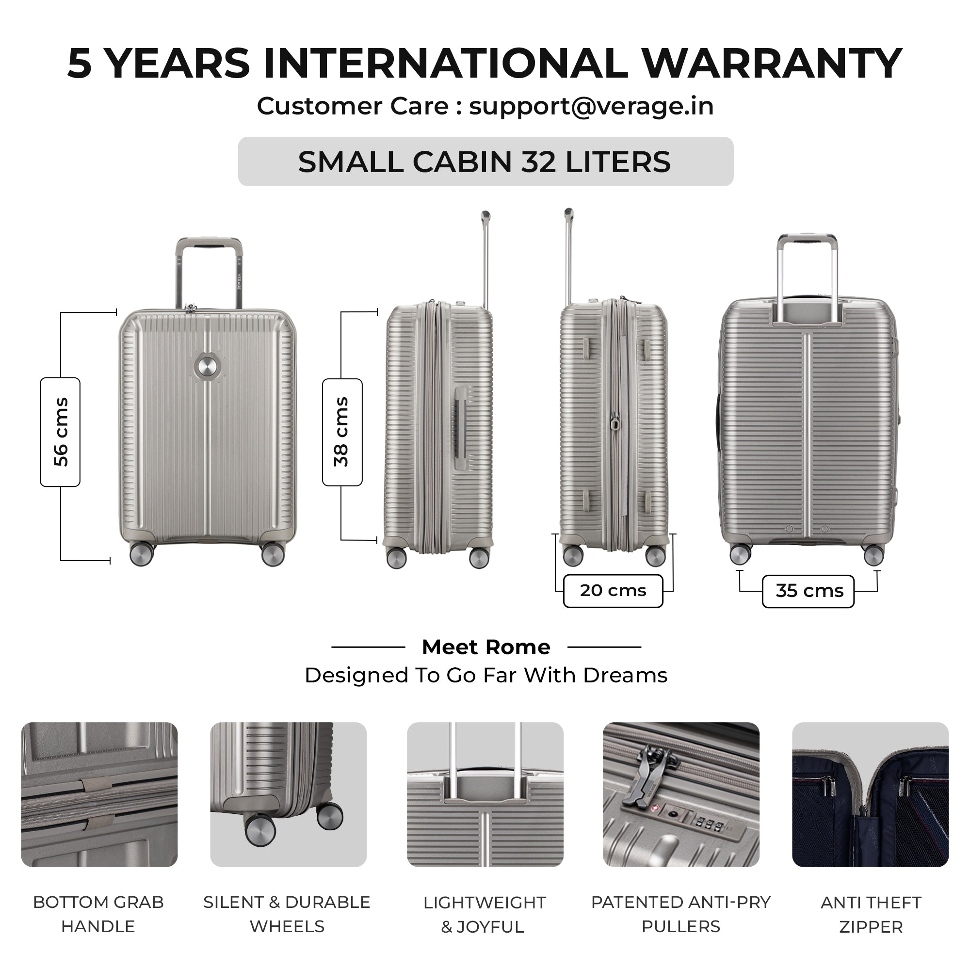 VERAGE Luxe Rome - Carry-On