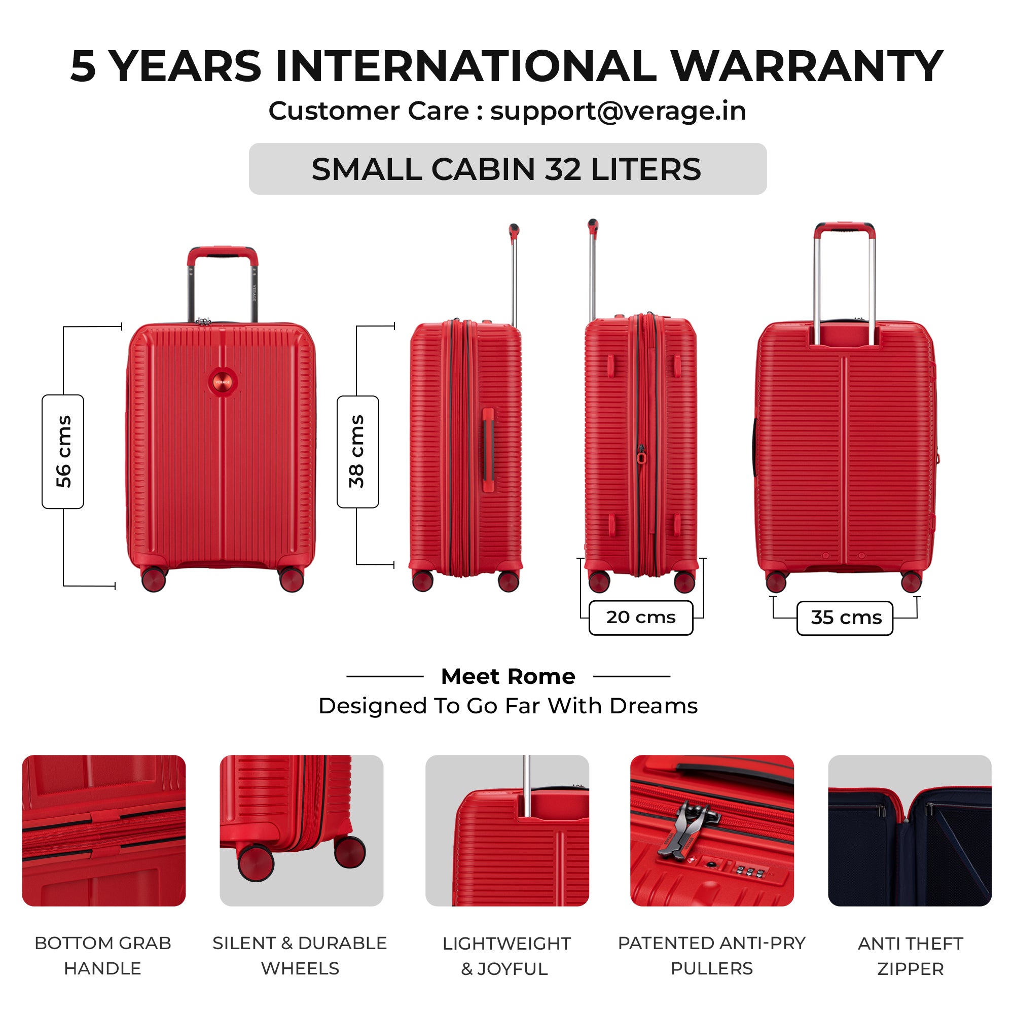 VERAGE Luxe Rome - Carry-On