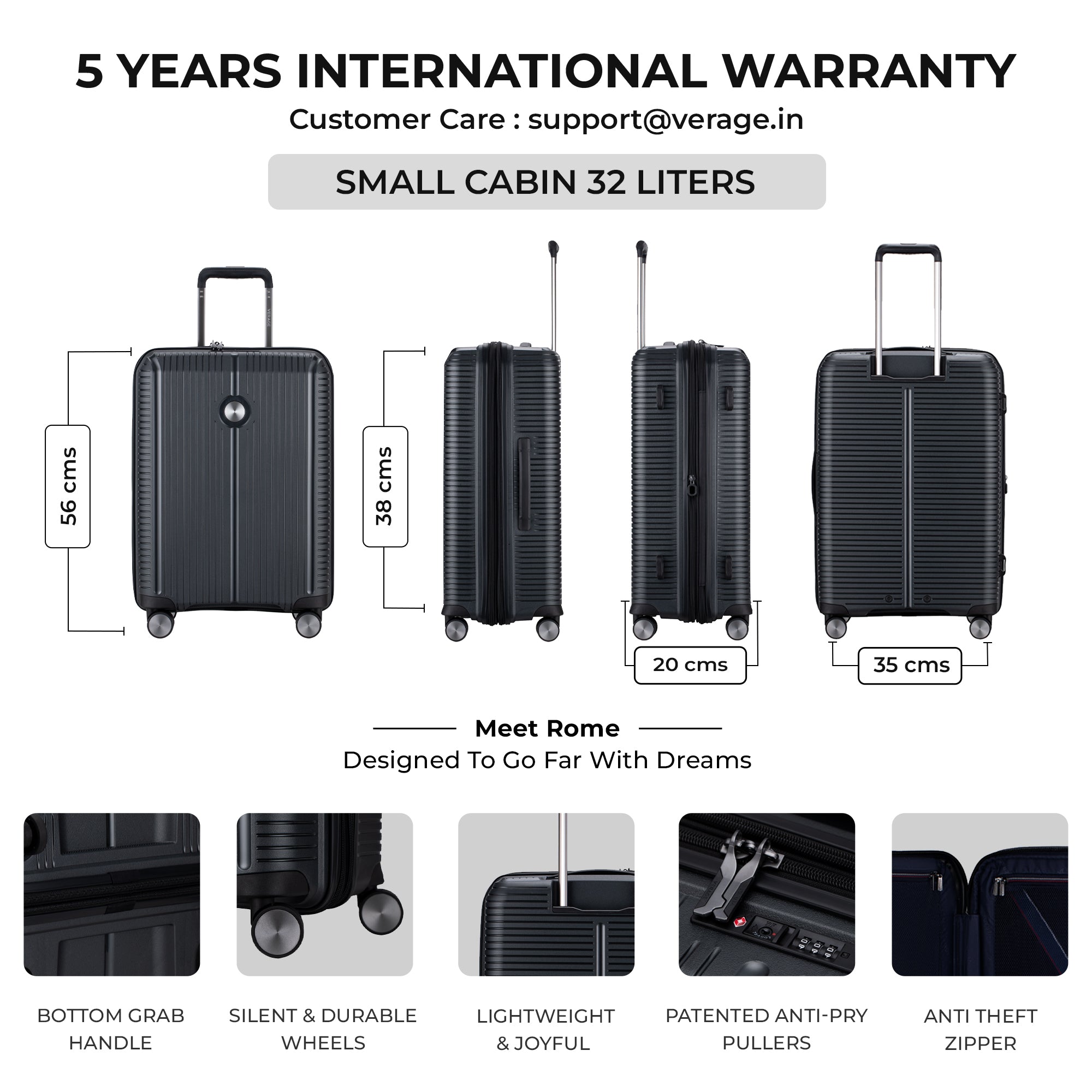 VERAGE Luxe Rome - Carry-On