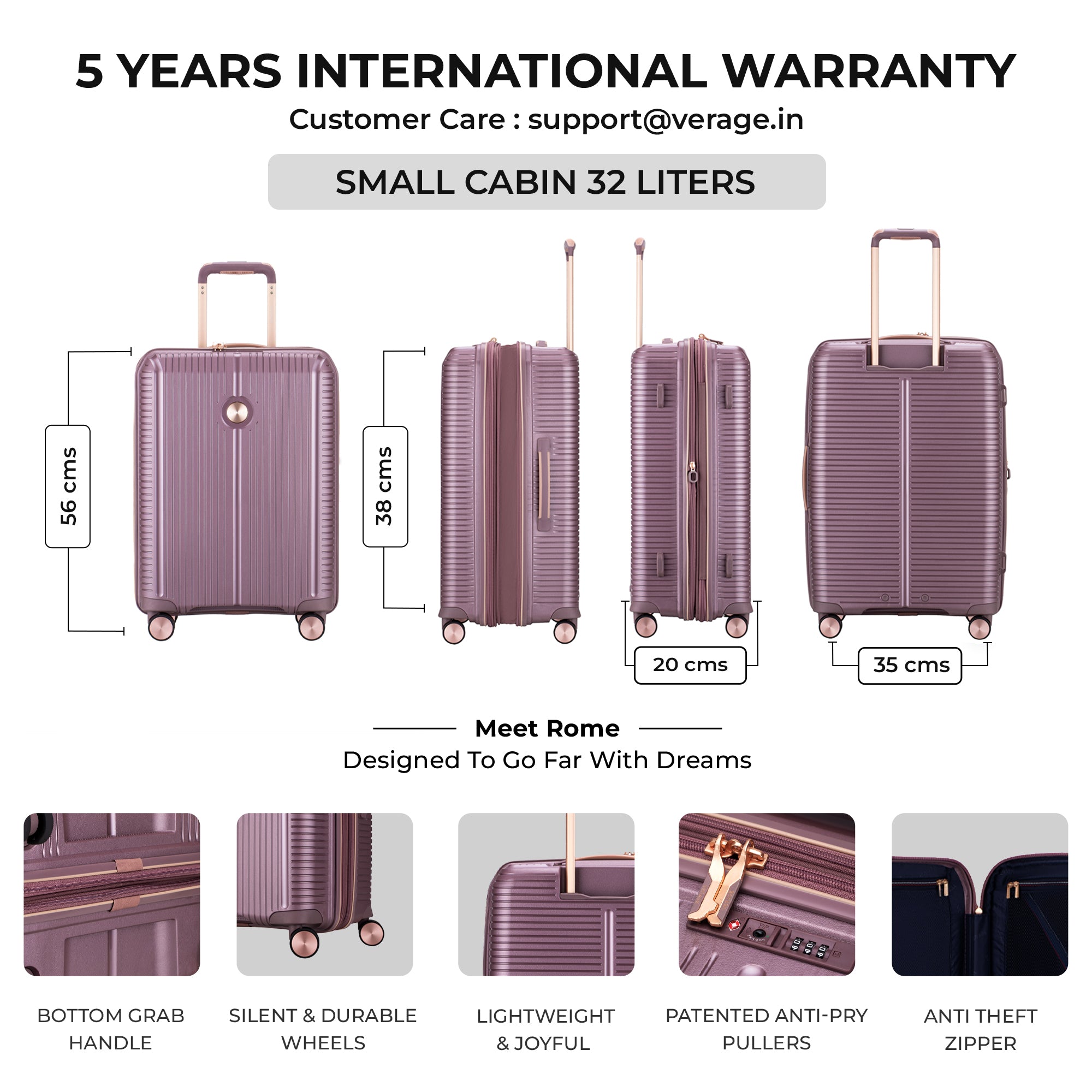 VERAGE Luxe Rome - Carry-On