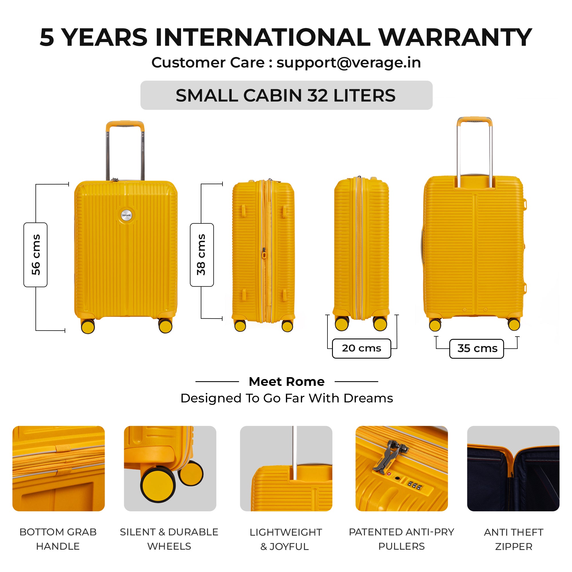 VERAGE Luxe Rome - Carry-On