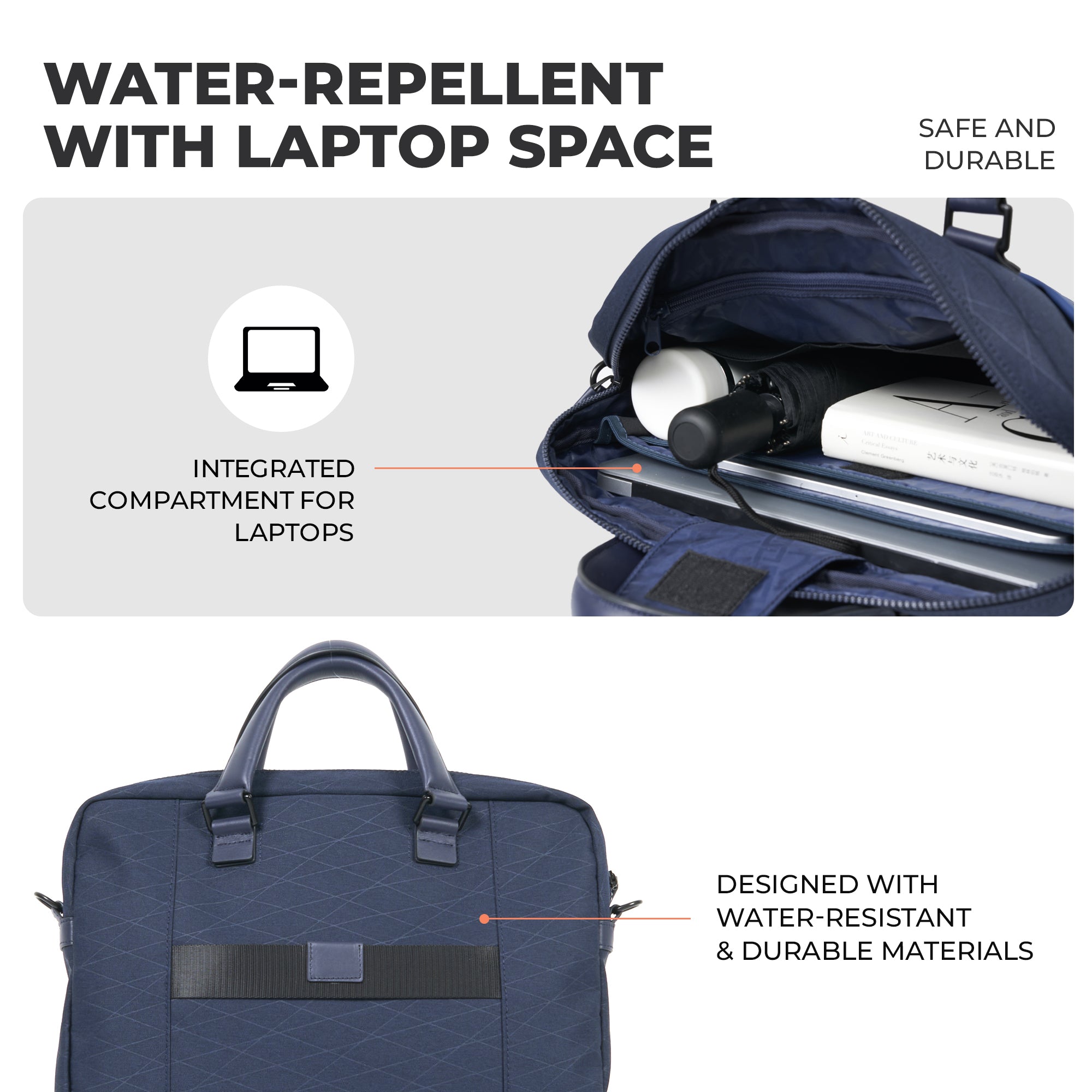 Verve Briefcase Black