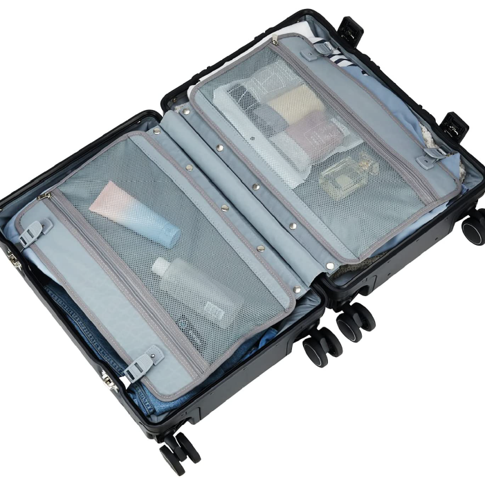 Birmingham - Aluminium Carry On - Black