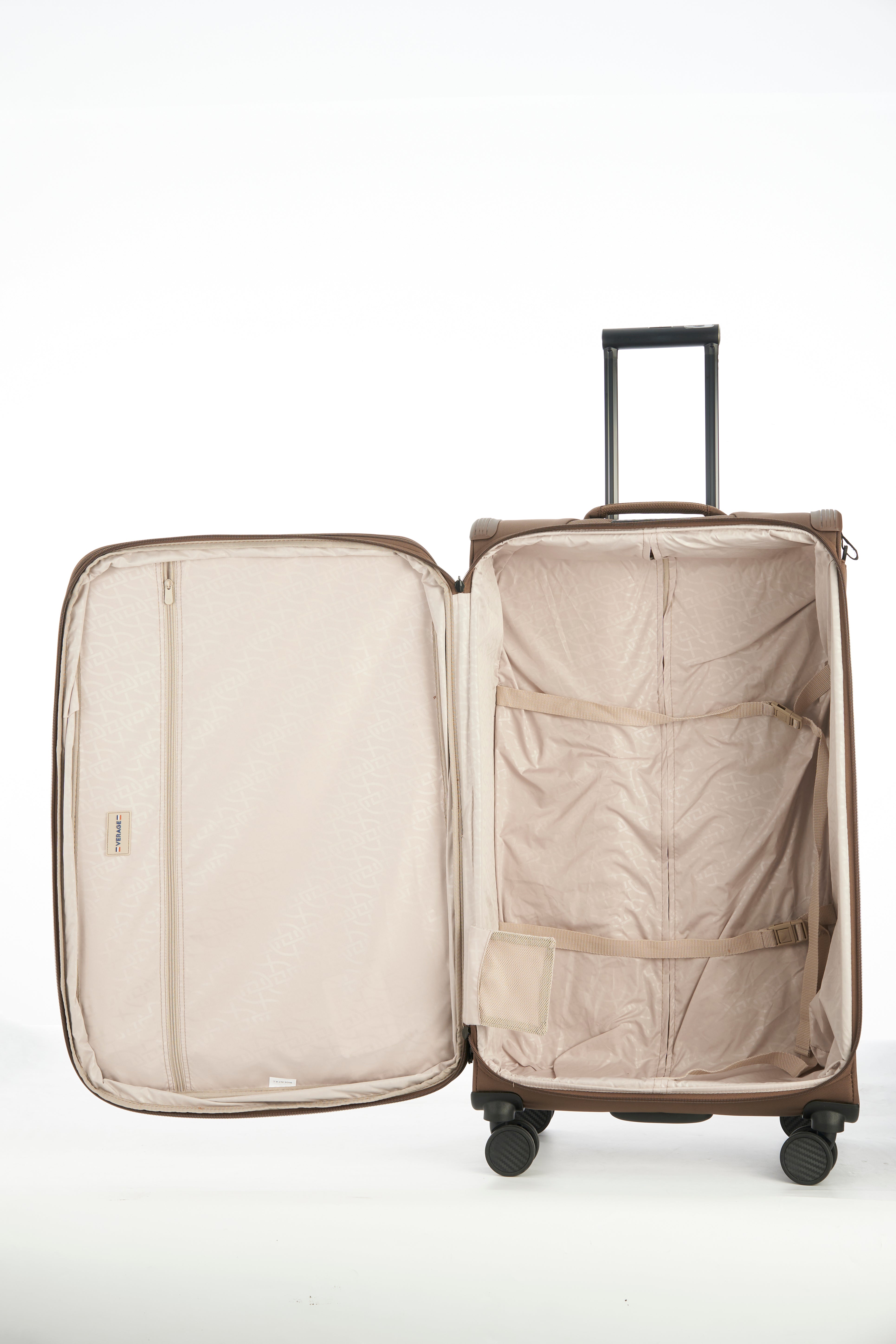The Toledo - Large Check-In (Cocoa Brown)