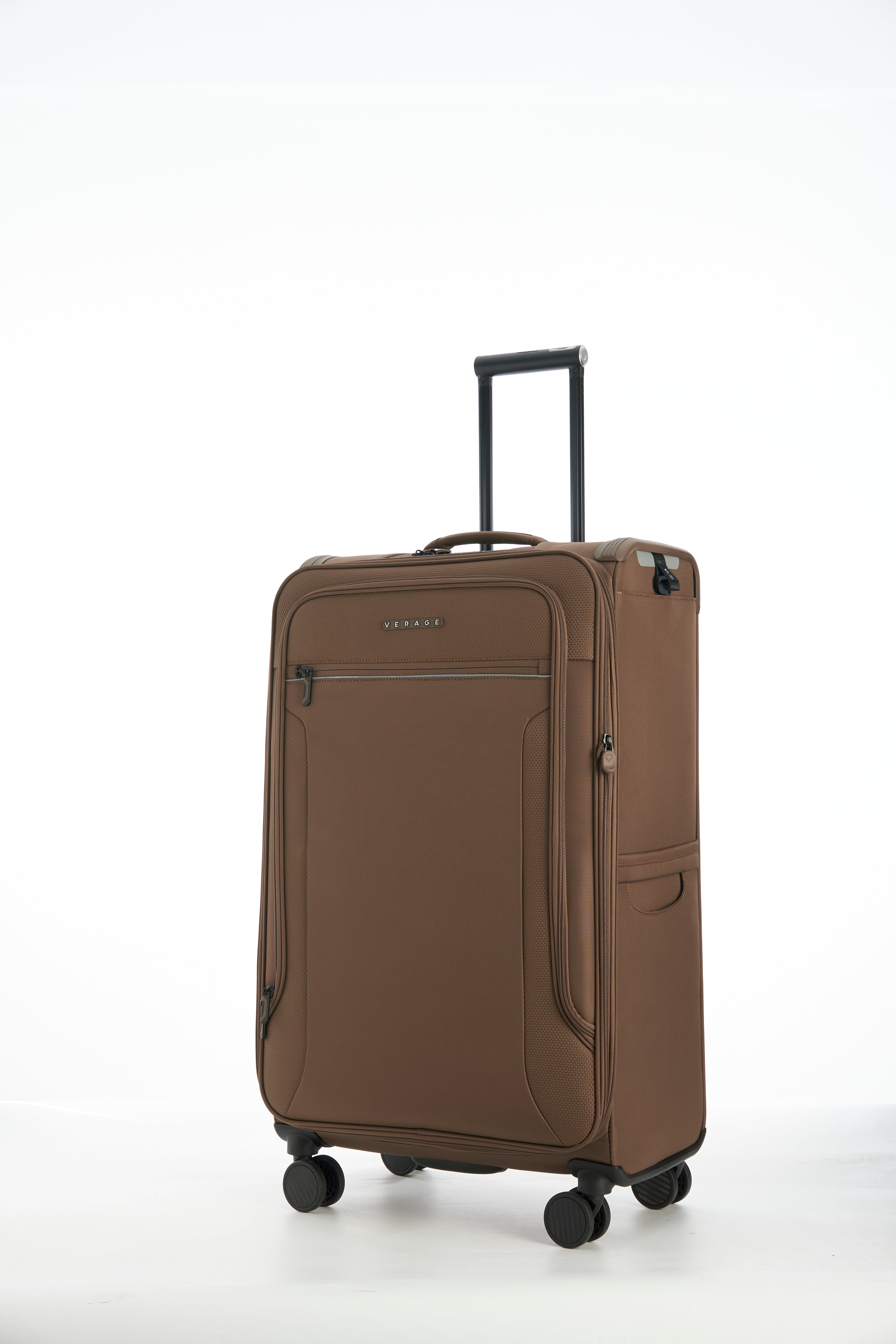 The Toledo - Large Check-In (Cocoa Brown)
