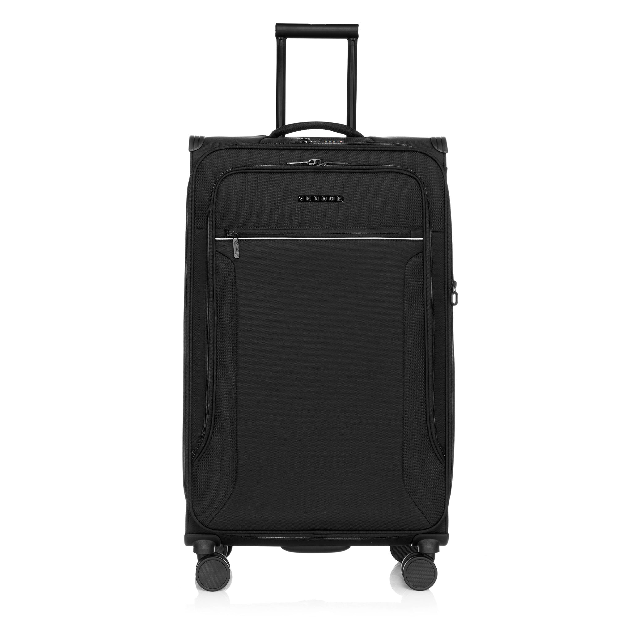 The Toledo - Large Check-In (Black)