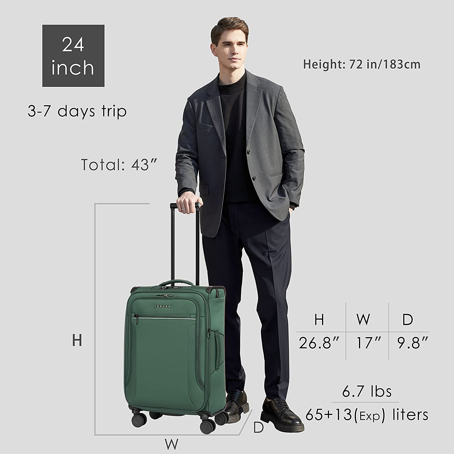 VERAGE Luxe Toledo - Carry-On