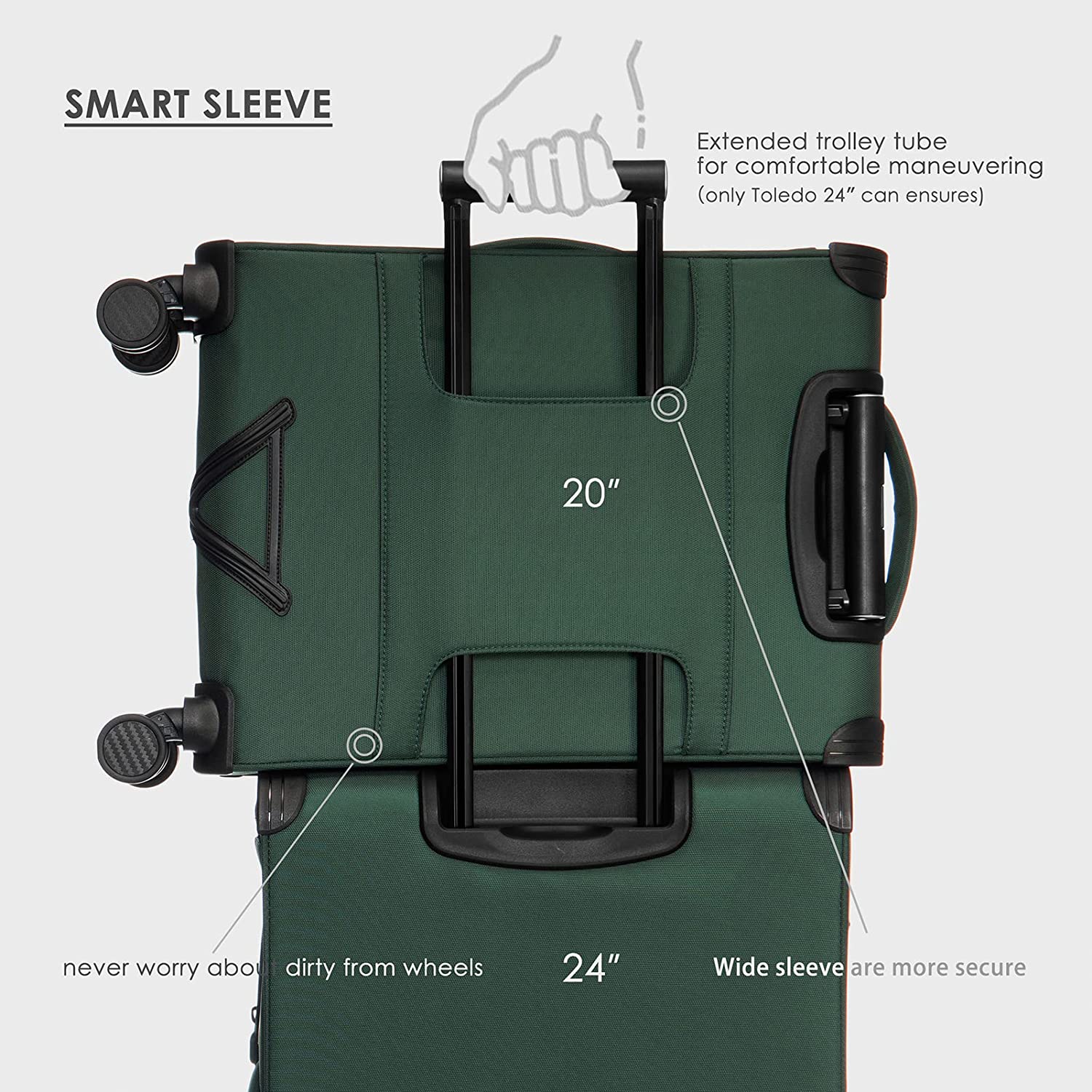 The Toledo - Carry-On Blue