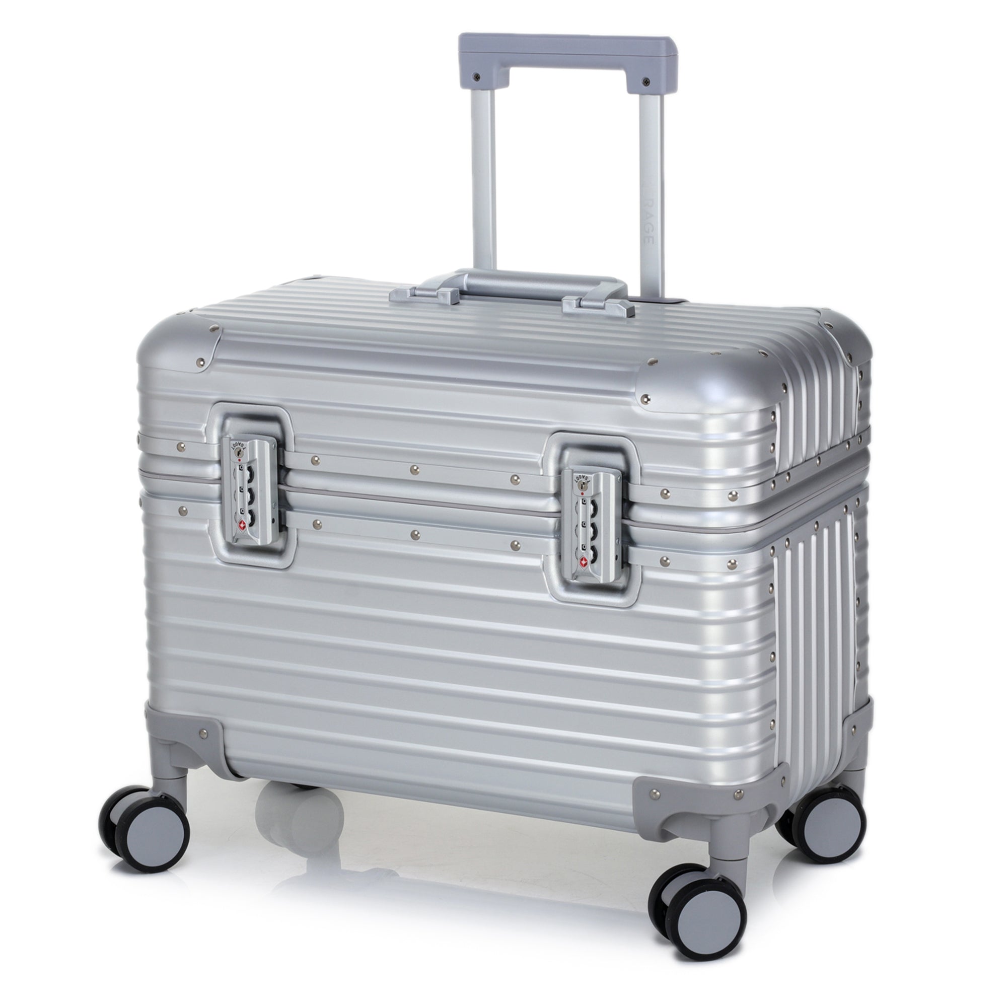 The Aviator - Aluminium Rolling Tote