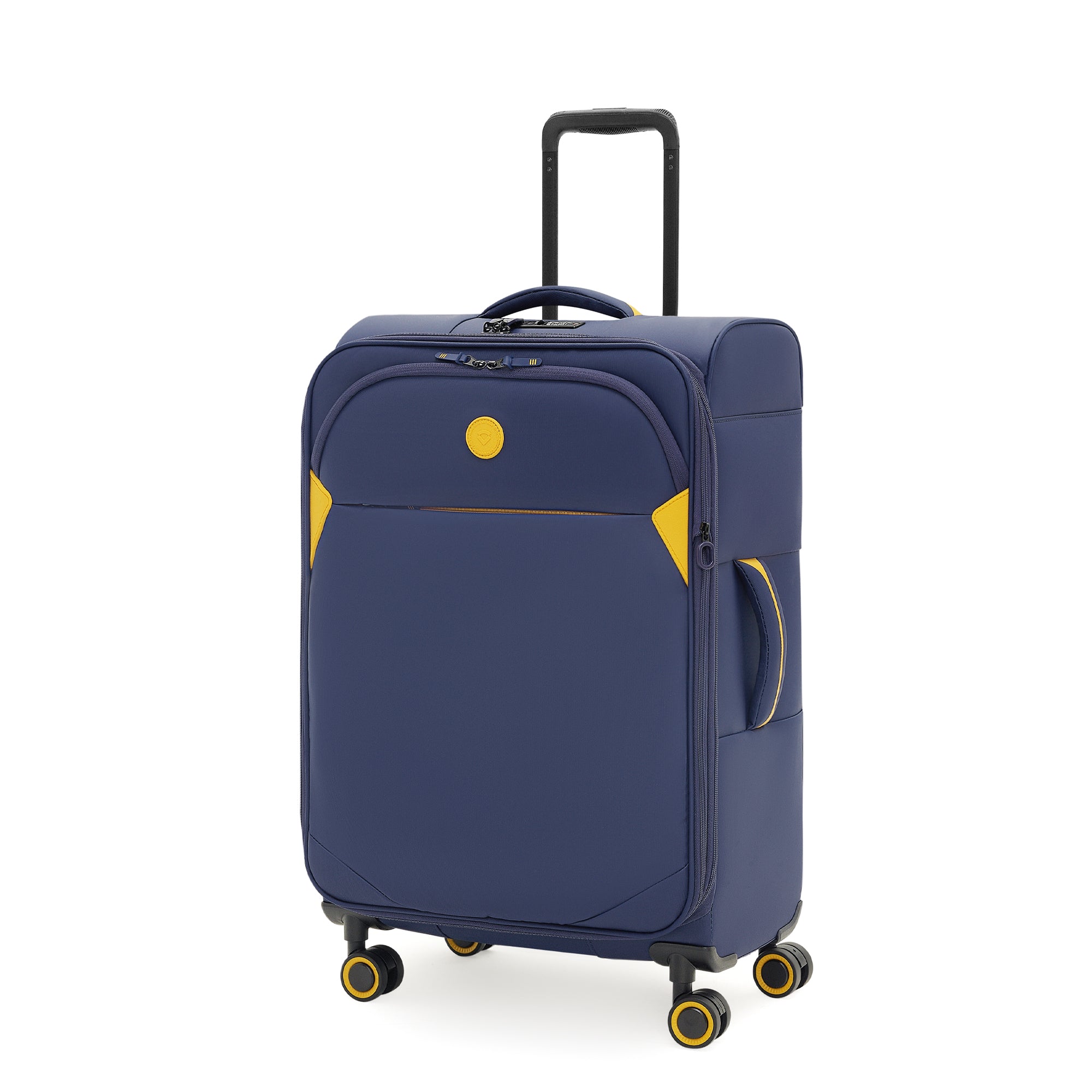 Buy Verage Combo of 2 Milan Polyester Cabin Carry On Trolley 59 cm Blue+  Red, 2 Wheels Soft Sided Suitcase Luggage Online at Lowest Price Ever in  India | Check Reviews &