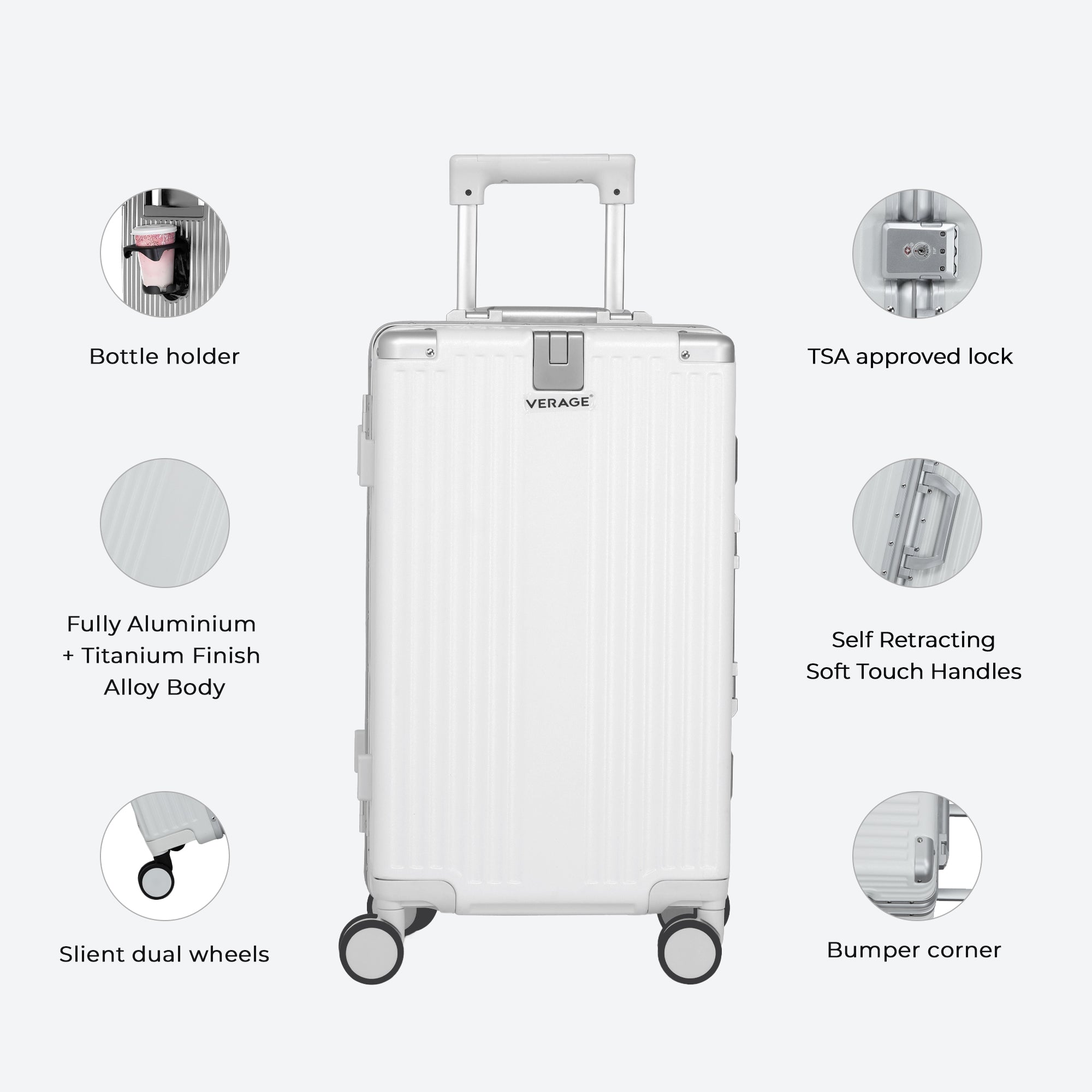 - Quantum Trunk - The Aluminium S Cabin Carry On Luggage