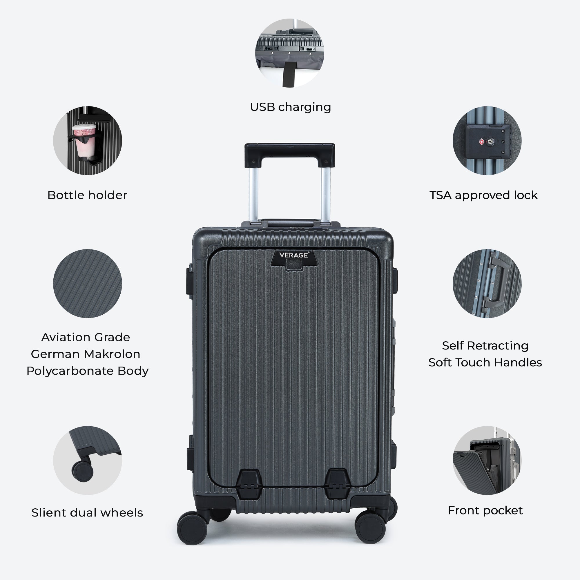 - Celeste S Carry-On Cabin Luggage -