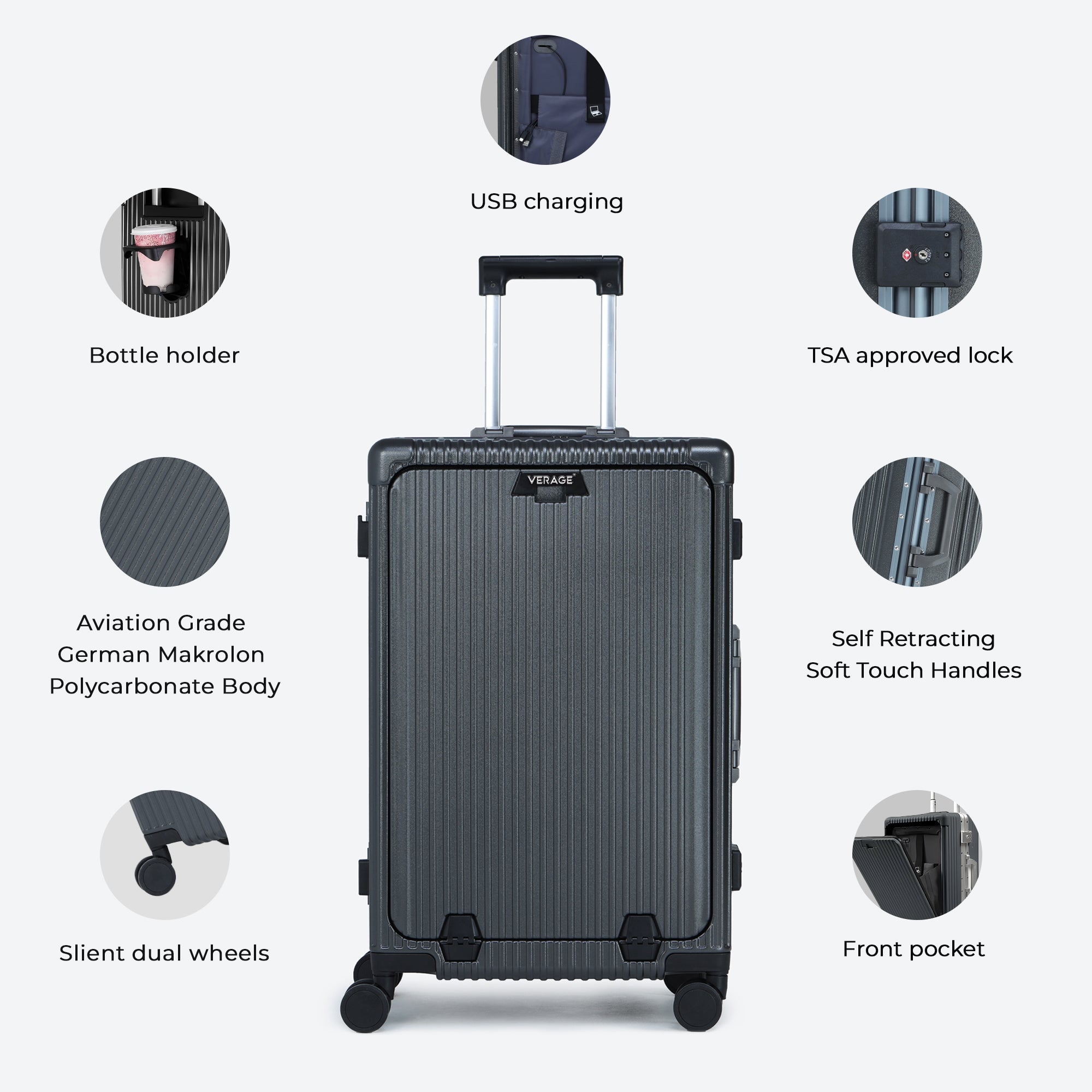 Celeste - Professional Check In Luggage