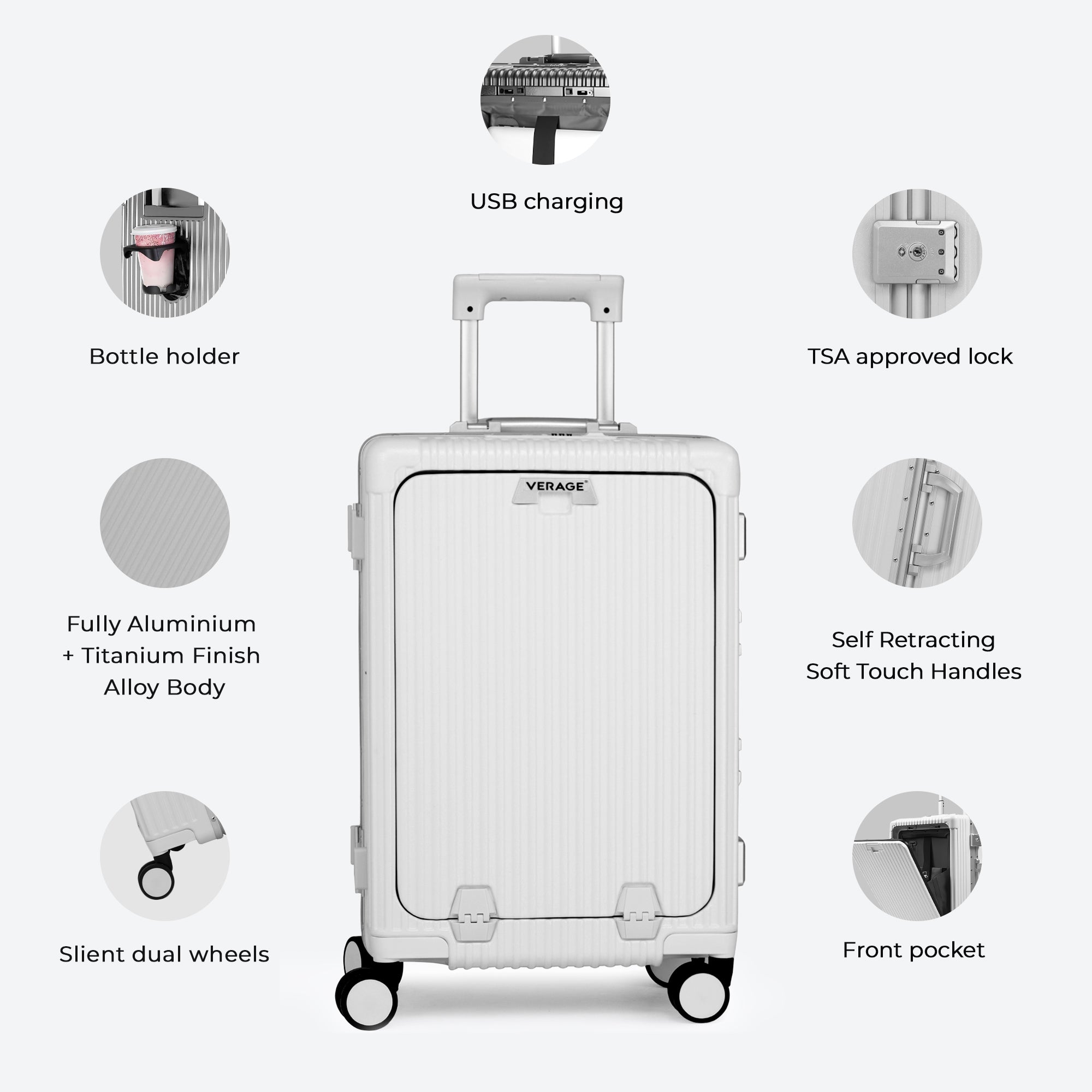 - Celeste S Carry-On Cabin Luggage -