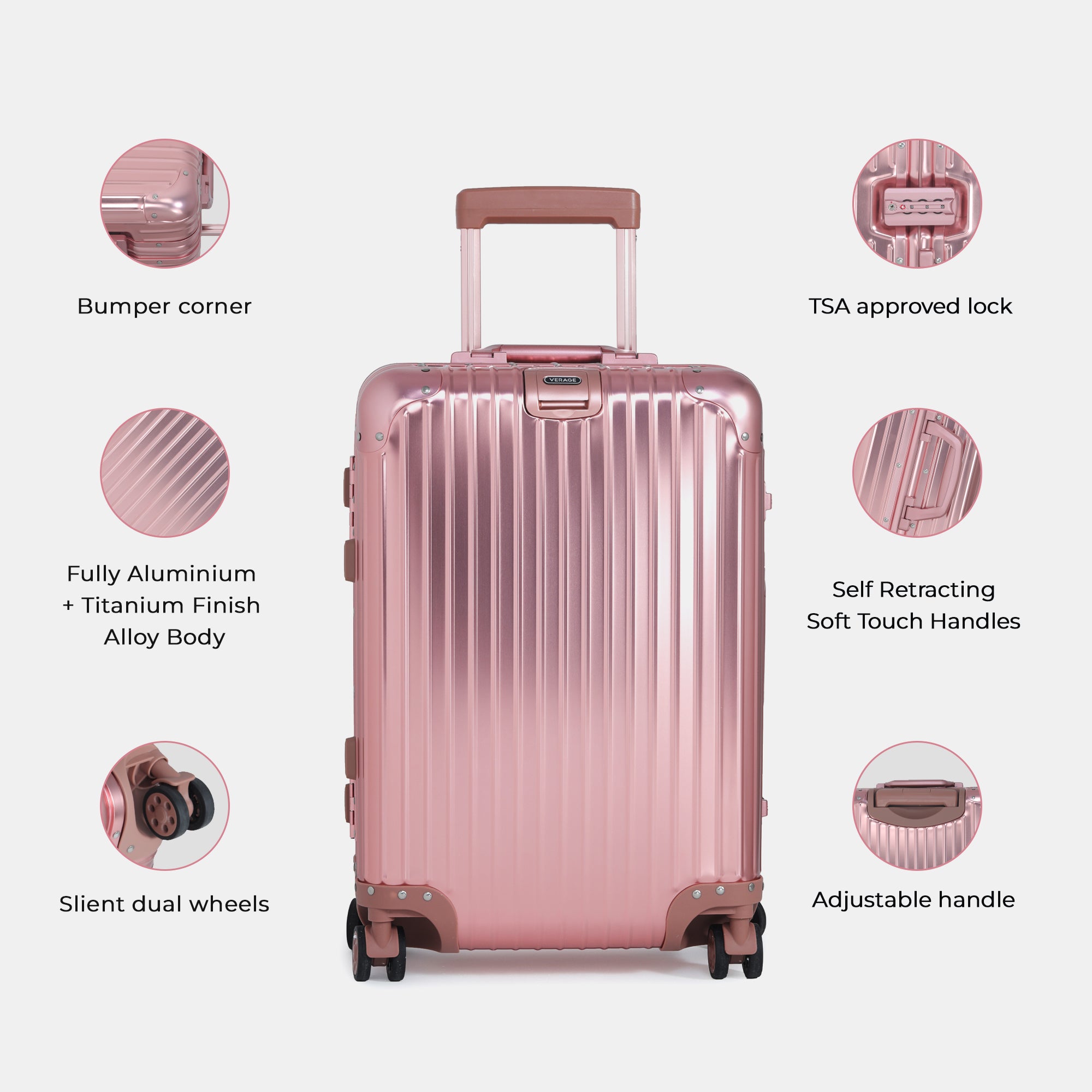 - Secure Jet - The Aluminium Cabin Size Luggage