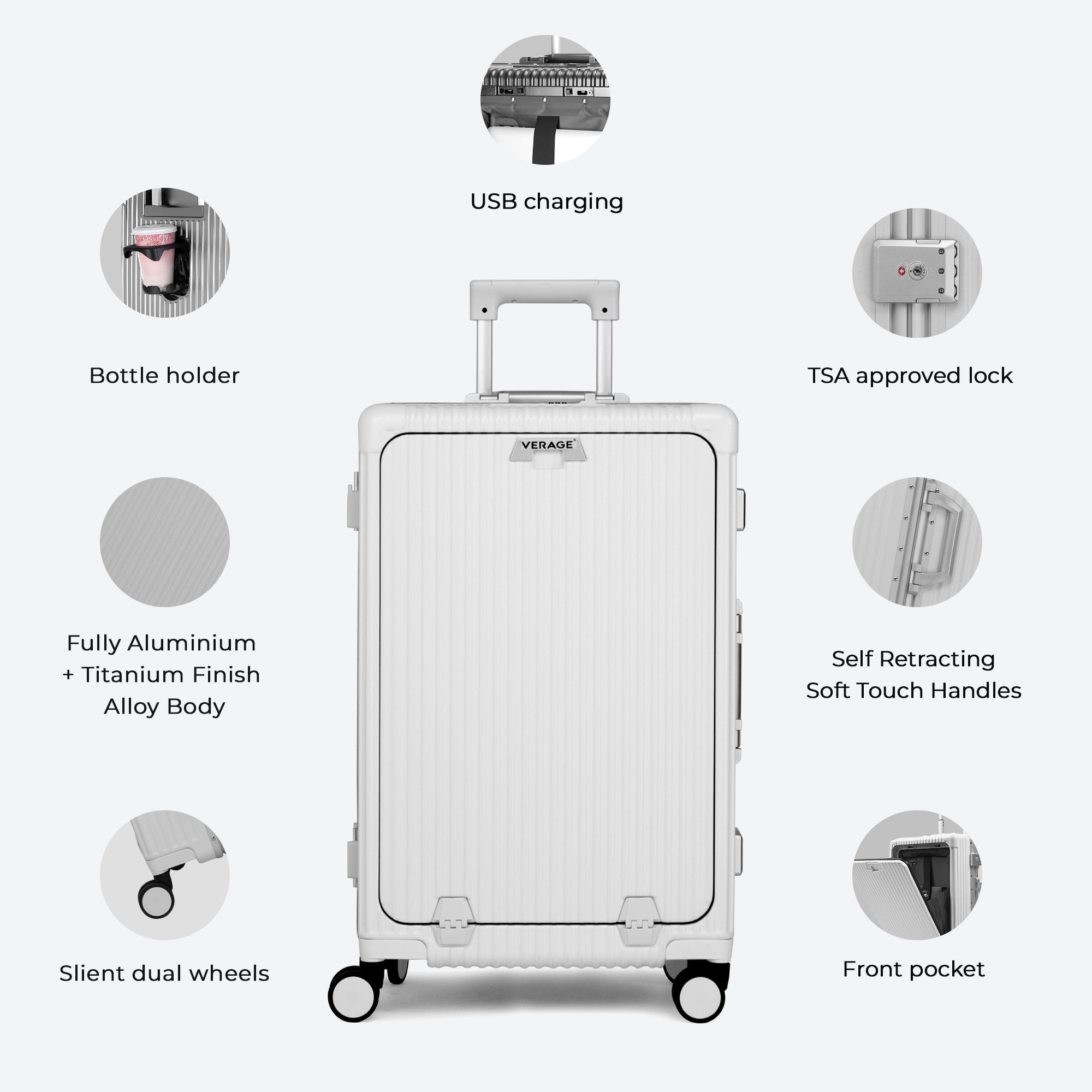 - Celeste Medium/Check-In Luggage -