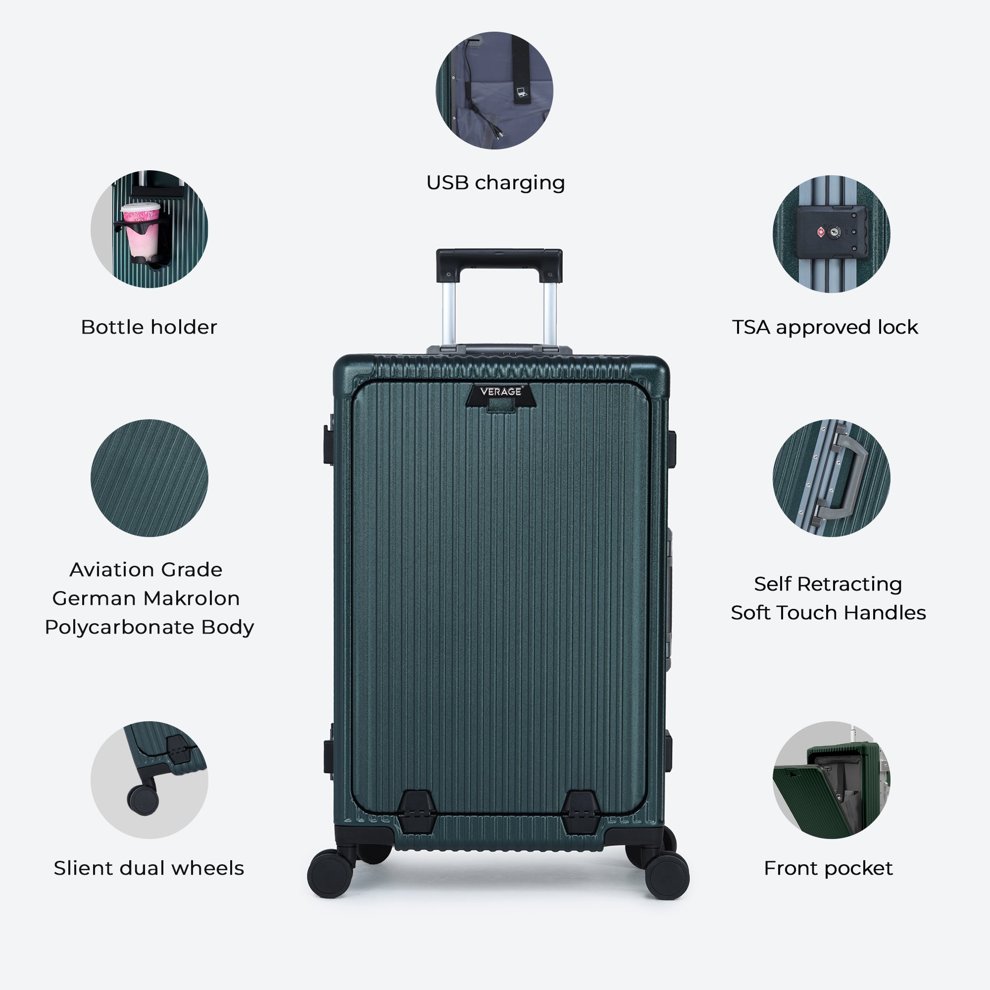 Celeste - Professional Check In Luggage