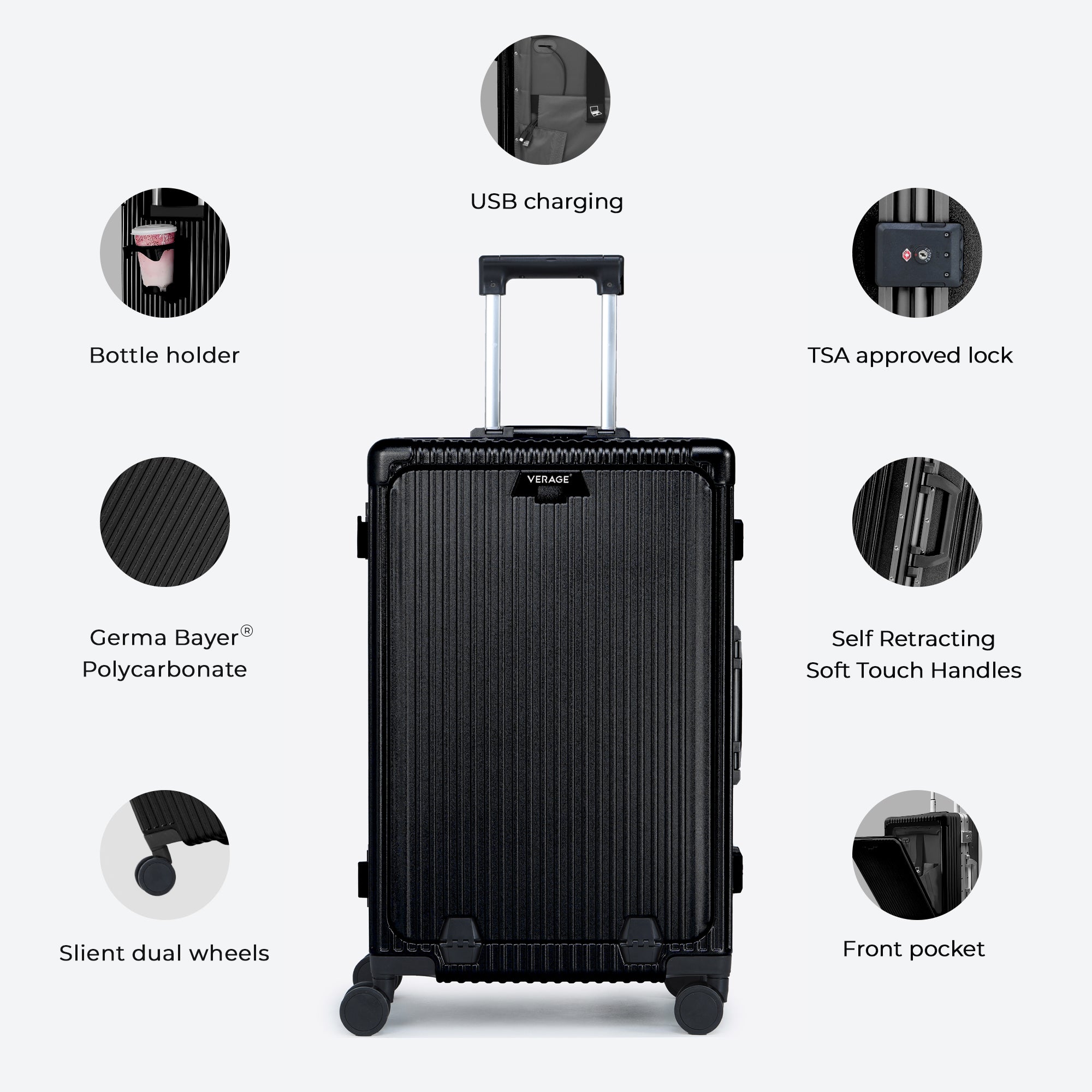 Celeste - Professional Check In Luggage