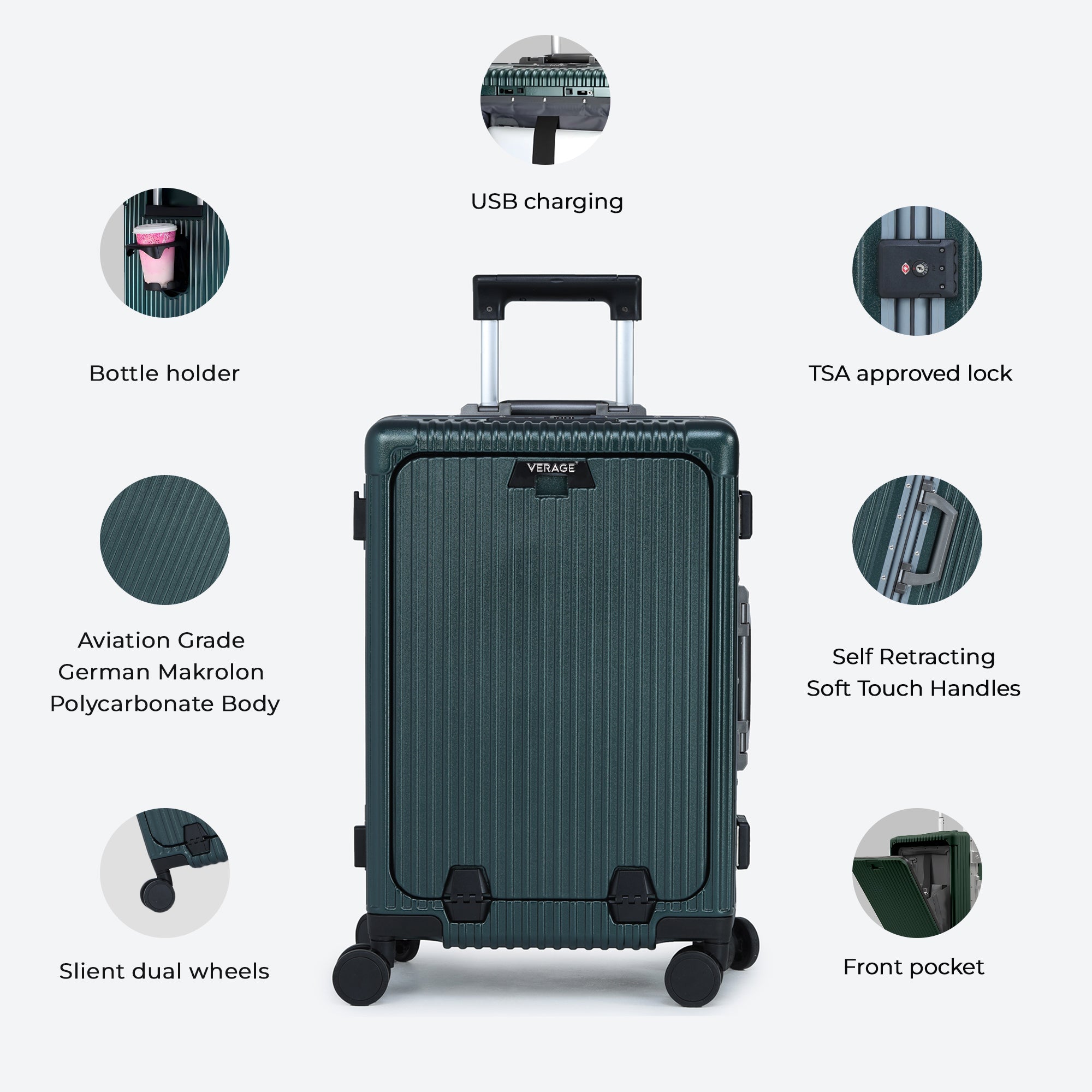 - Celeste S Carry-On Cabin Luggage -