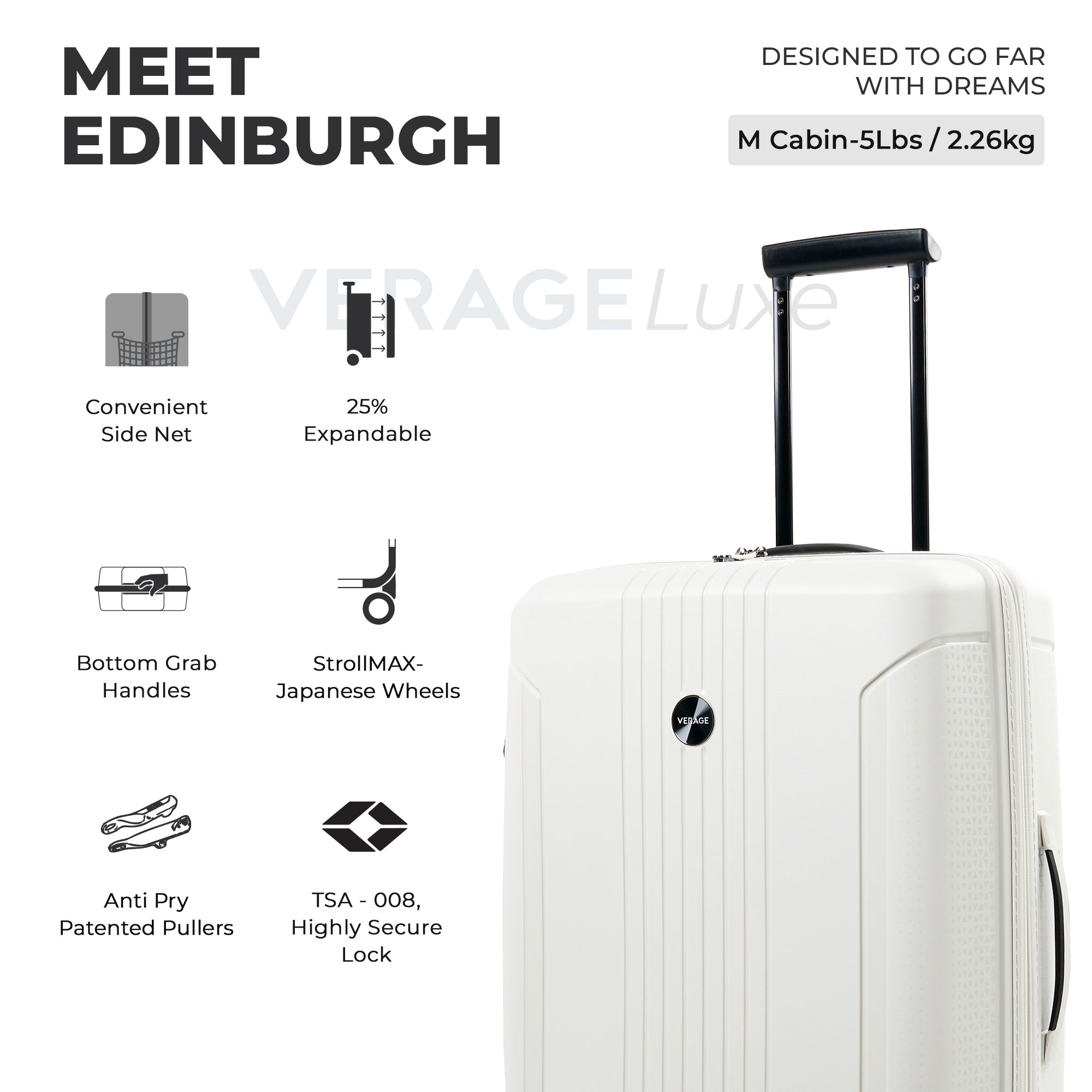 VERAGE Luxe Edinburgh (M) Check-In